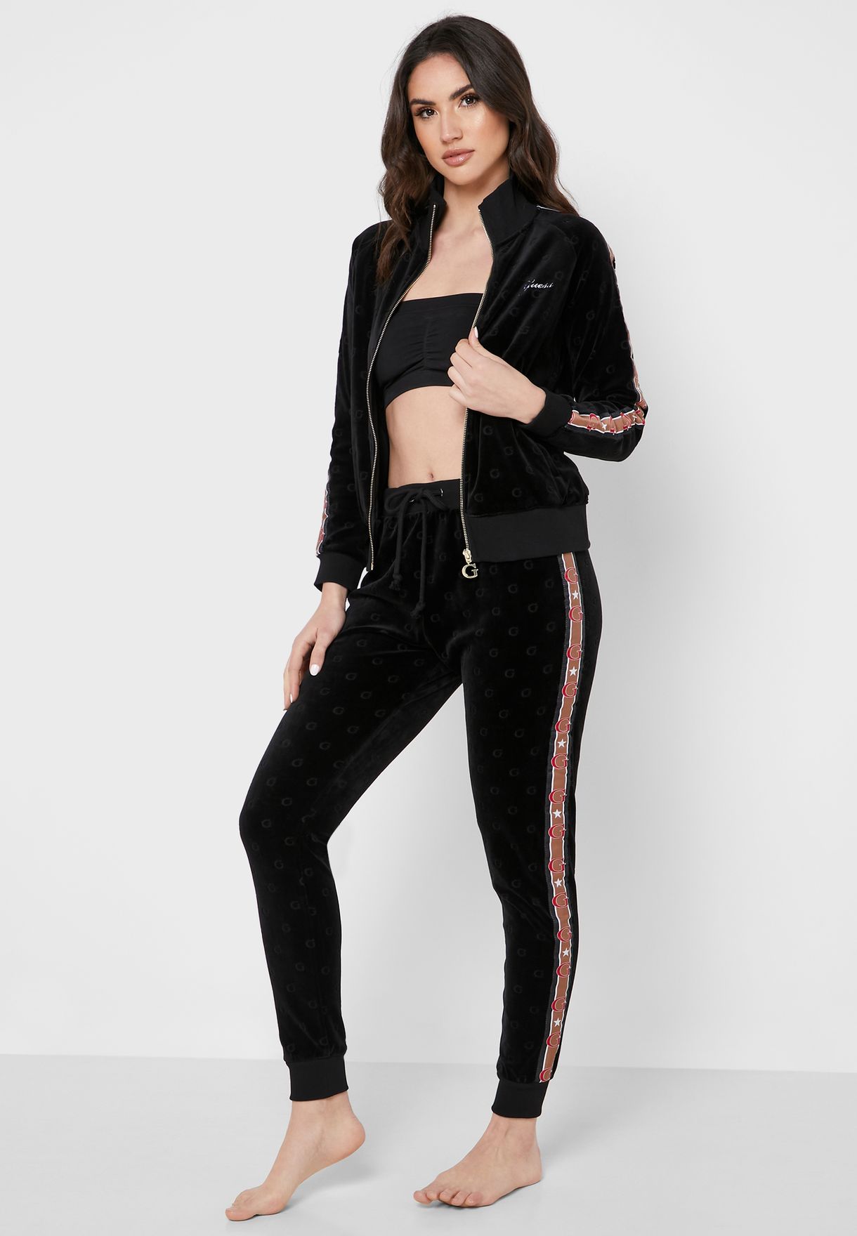 womens guess tracksuit