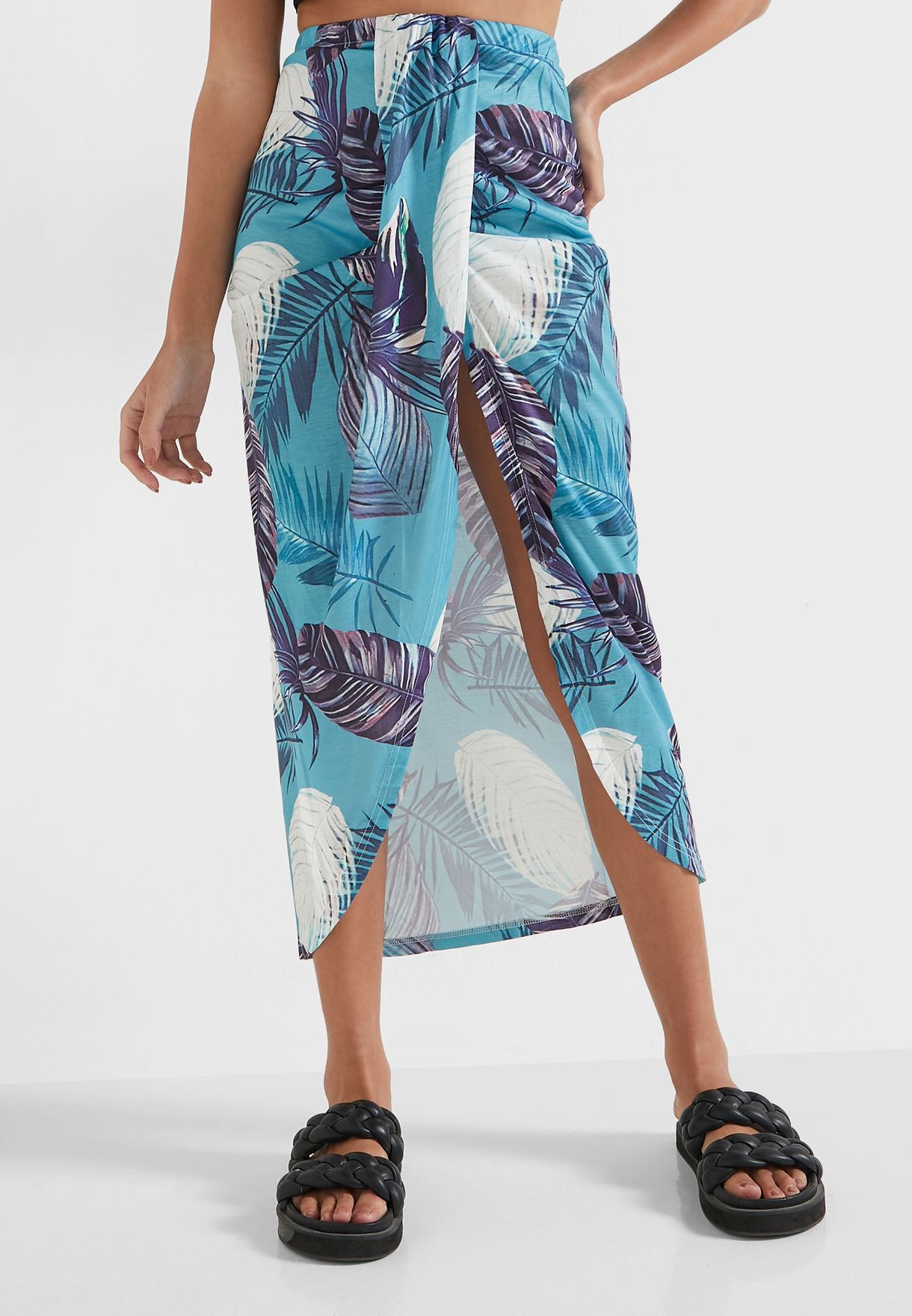 Printed Skirt Set
