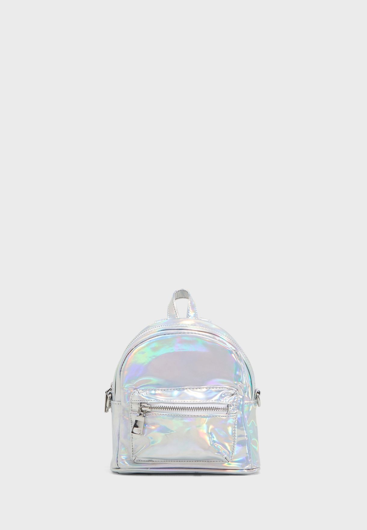 steve madden holographic purse