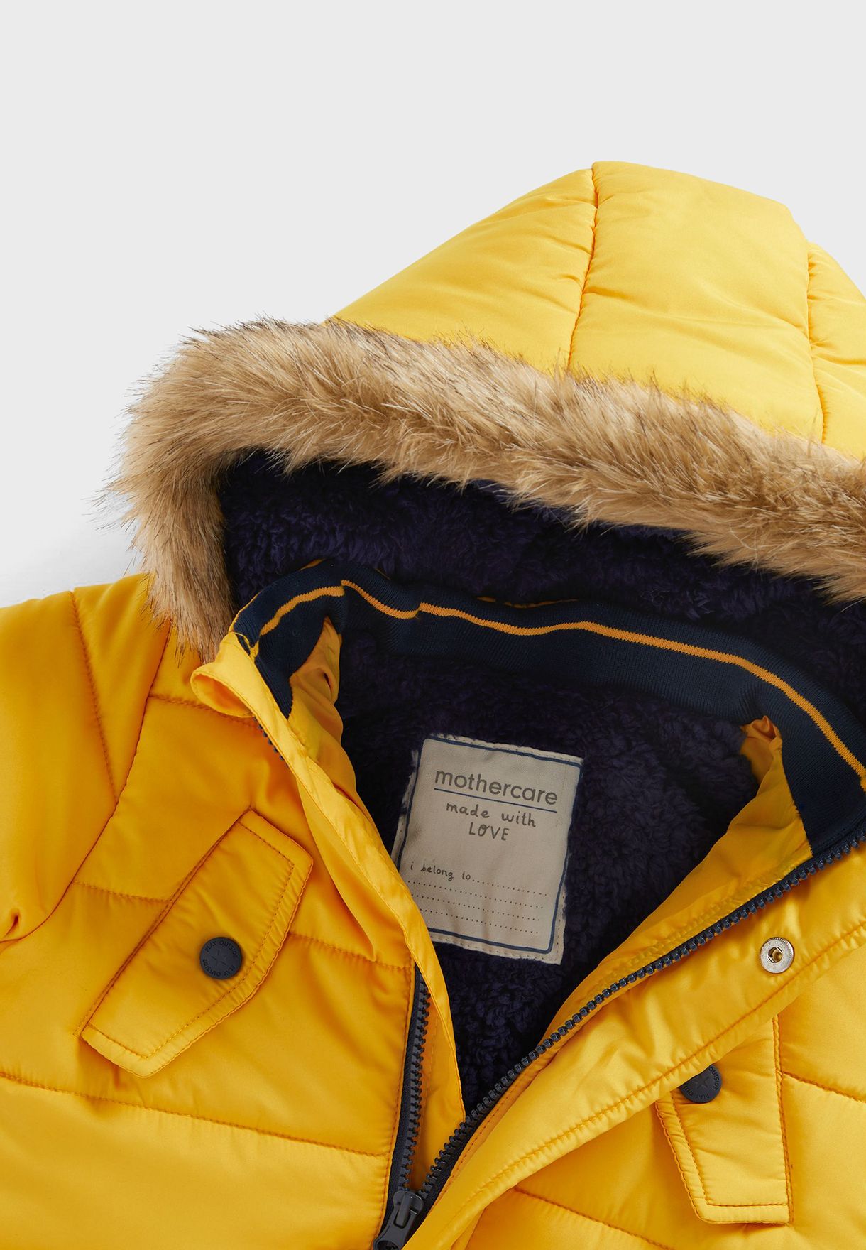 Kids Essential Puffer Down Hooded Jacket