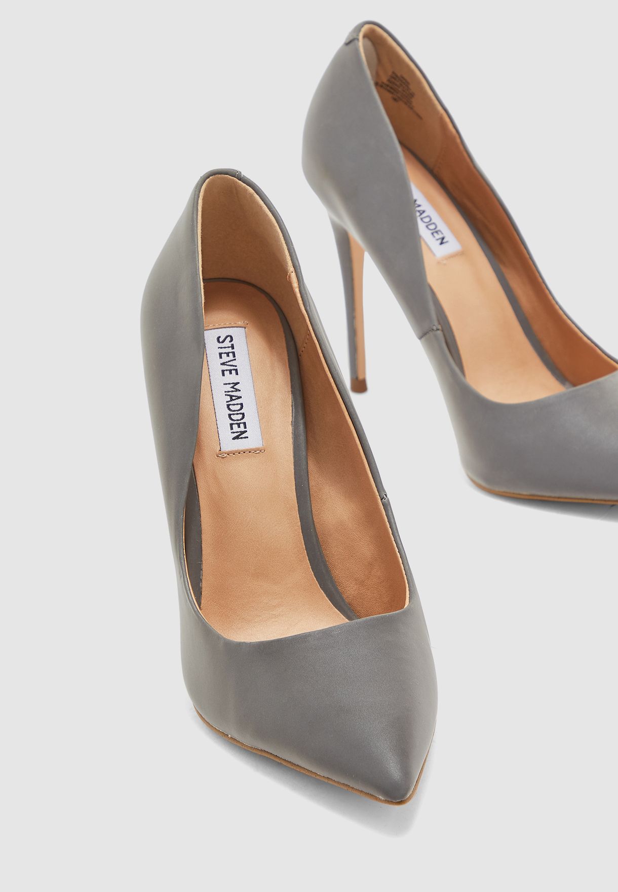 steve madden gray heels