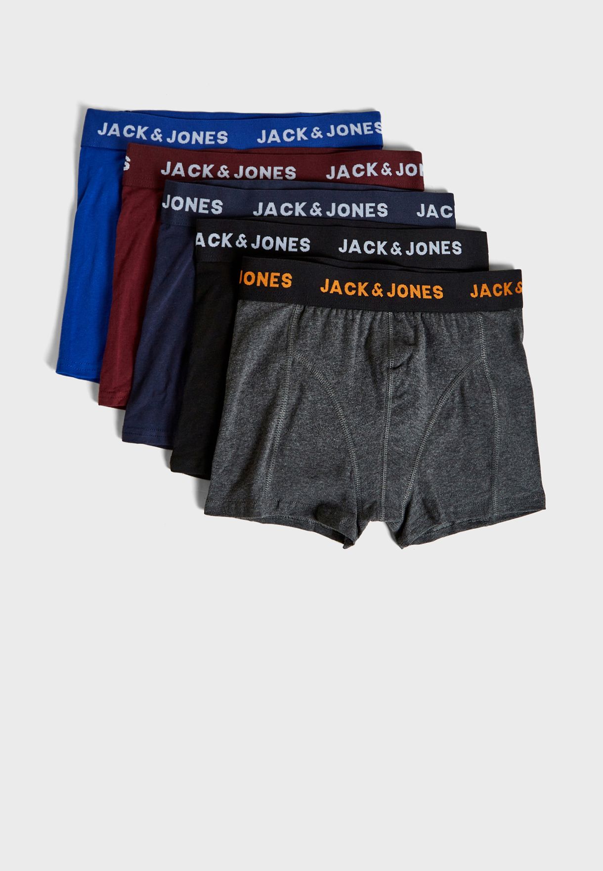 Kids 5 Pack Assorted Trunks