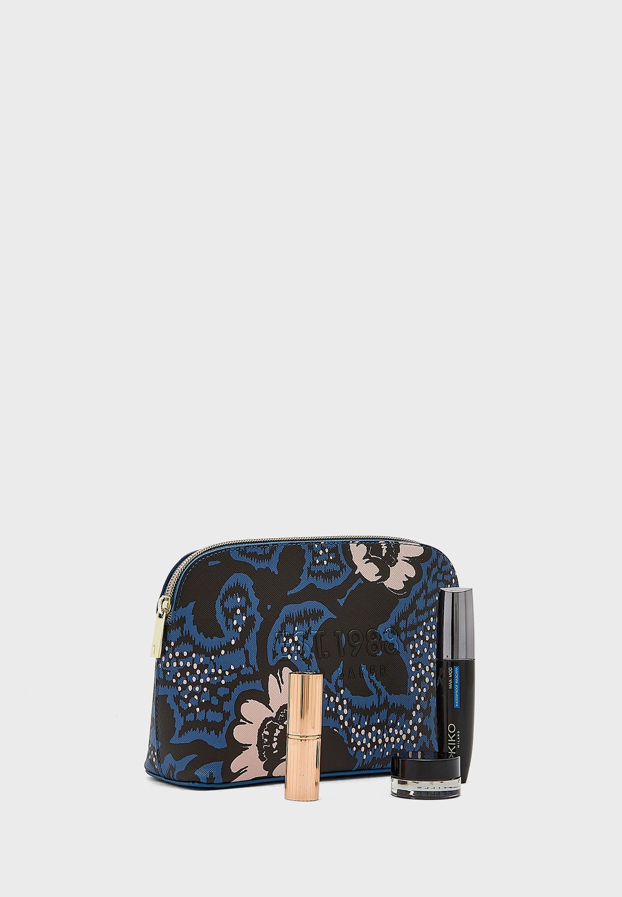 Dencon Floral Cosmetic Bag