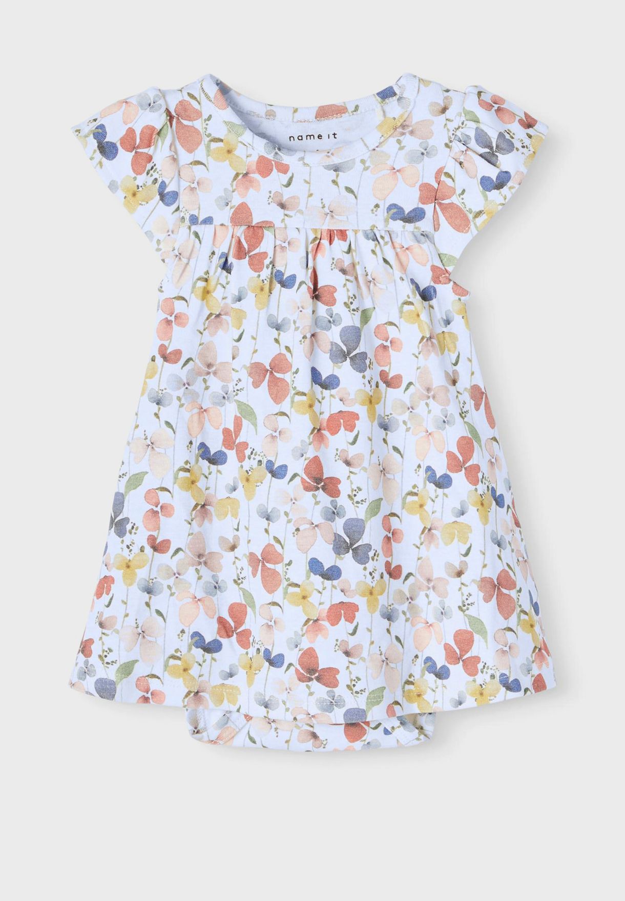 Infant Flower Print Dress