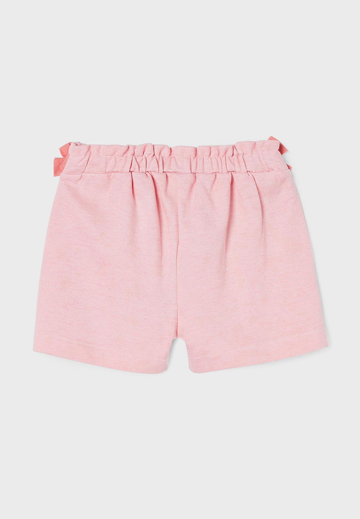Kids Inverted Pleat Shorts