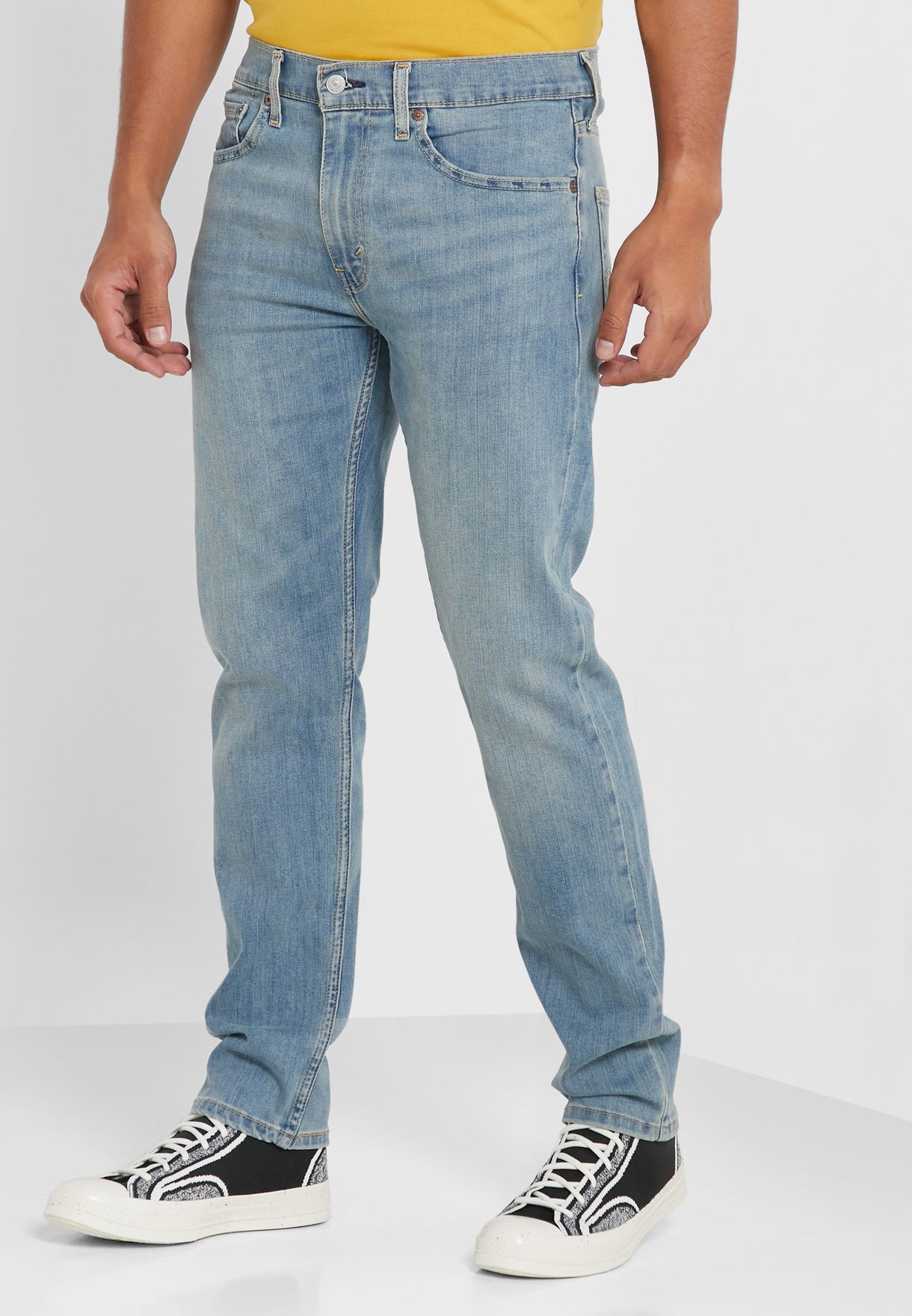 Buy Levis blue Light Wash Tapered Fit Jeans for Men in Dubai, Abu Dhabi