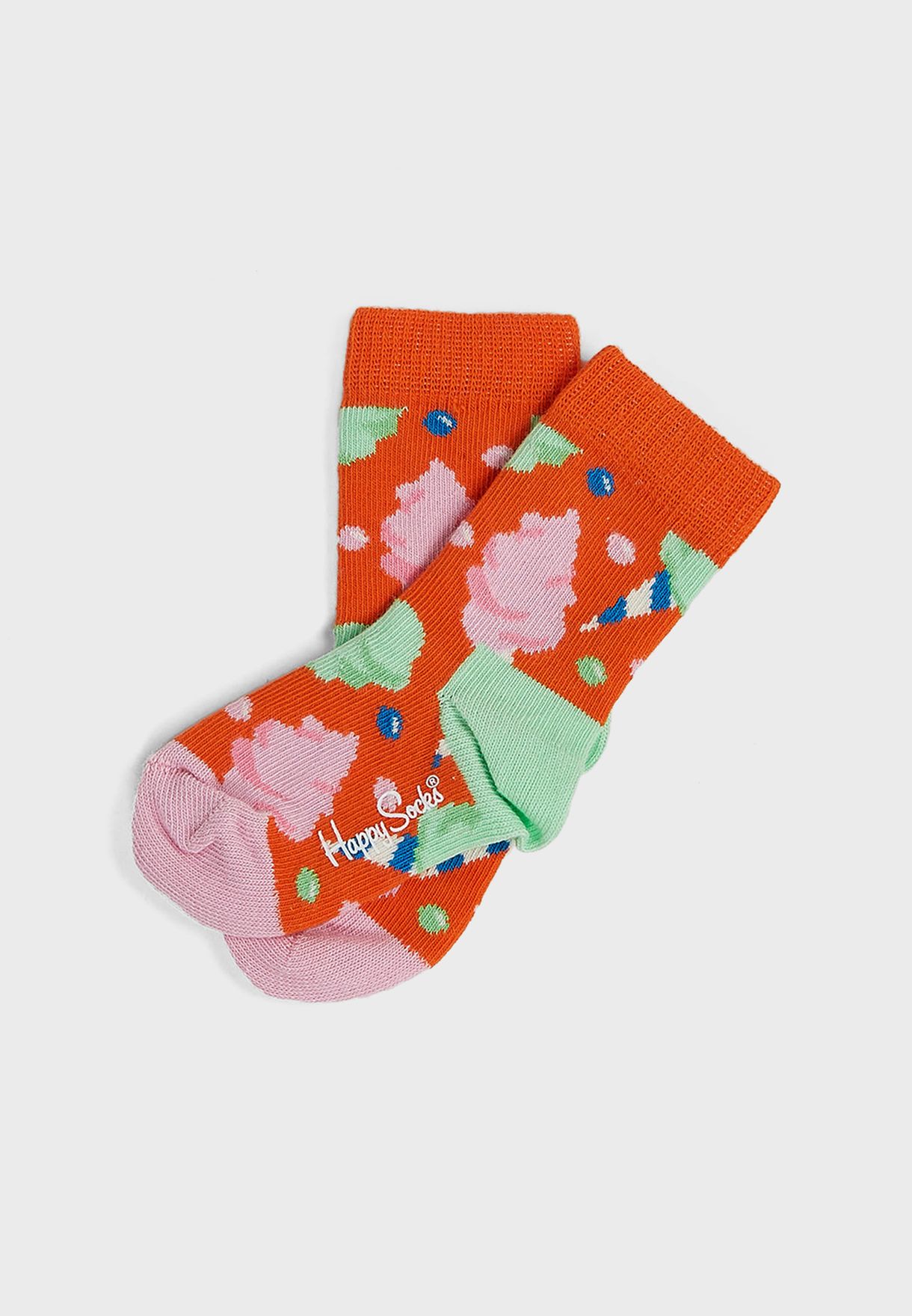 Kids 2 Pack Cotton Candy Crew Socks