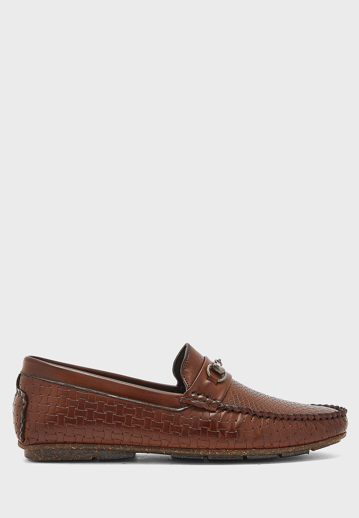 Leatherette Loafers