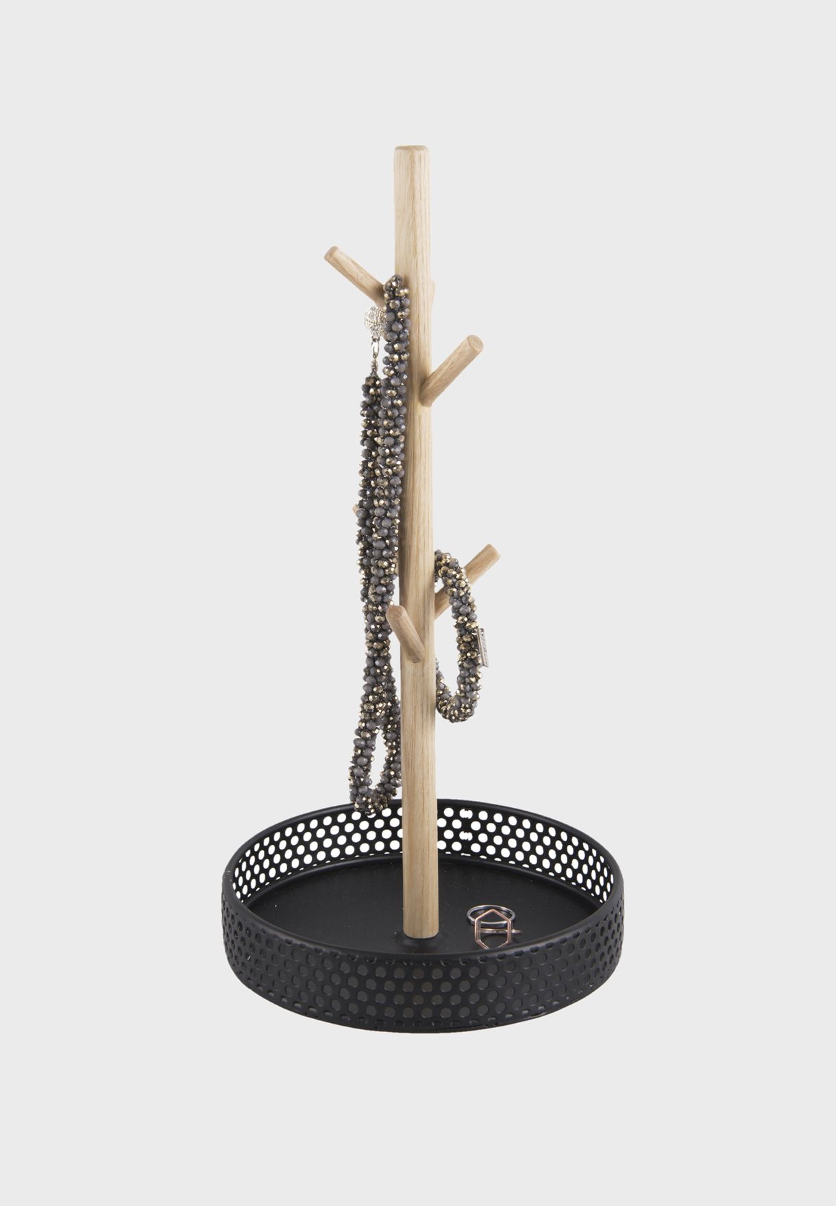Black Ashwood Merge Jewellery Stand