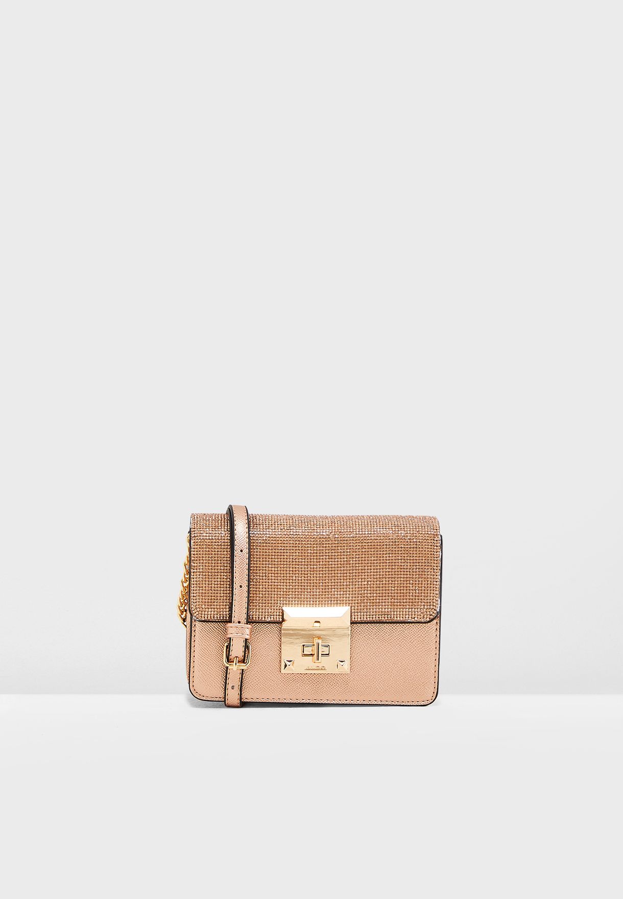 aldo rose gold bag