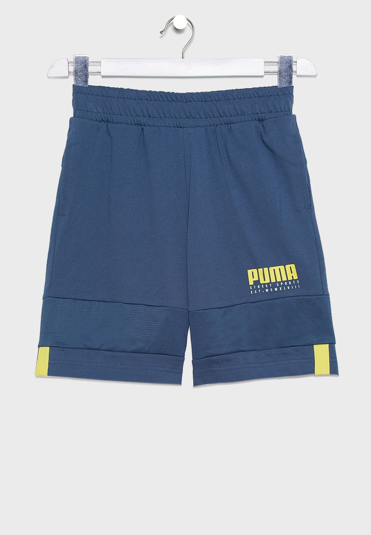 puma shorts blue