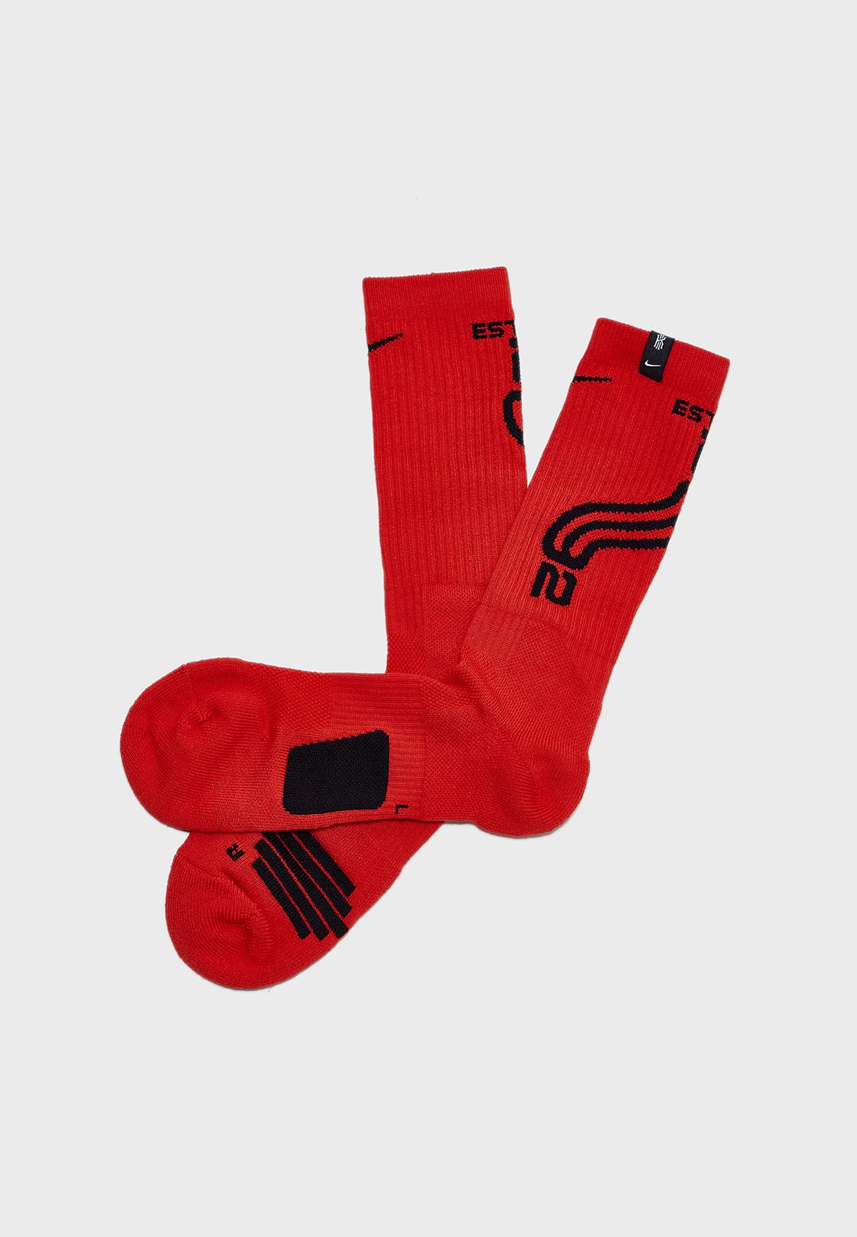 激安特価 ナイキ Nike メンズ ソックス インナー・下着 Kyrie Elite Crew Socks Habanero Red/Black -  www.el-services.fr