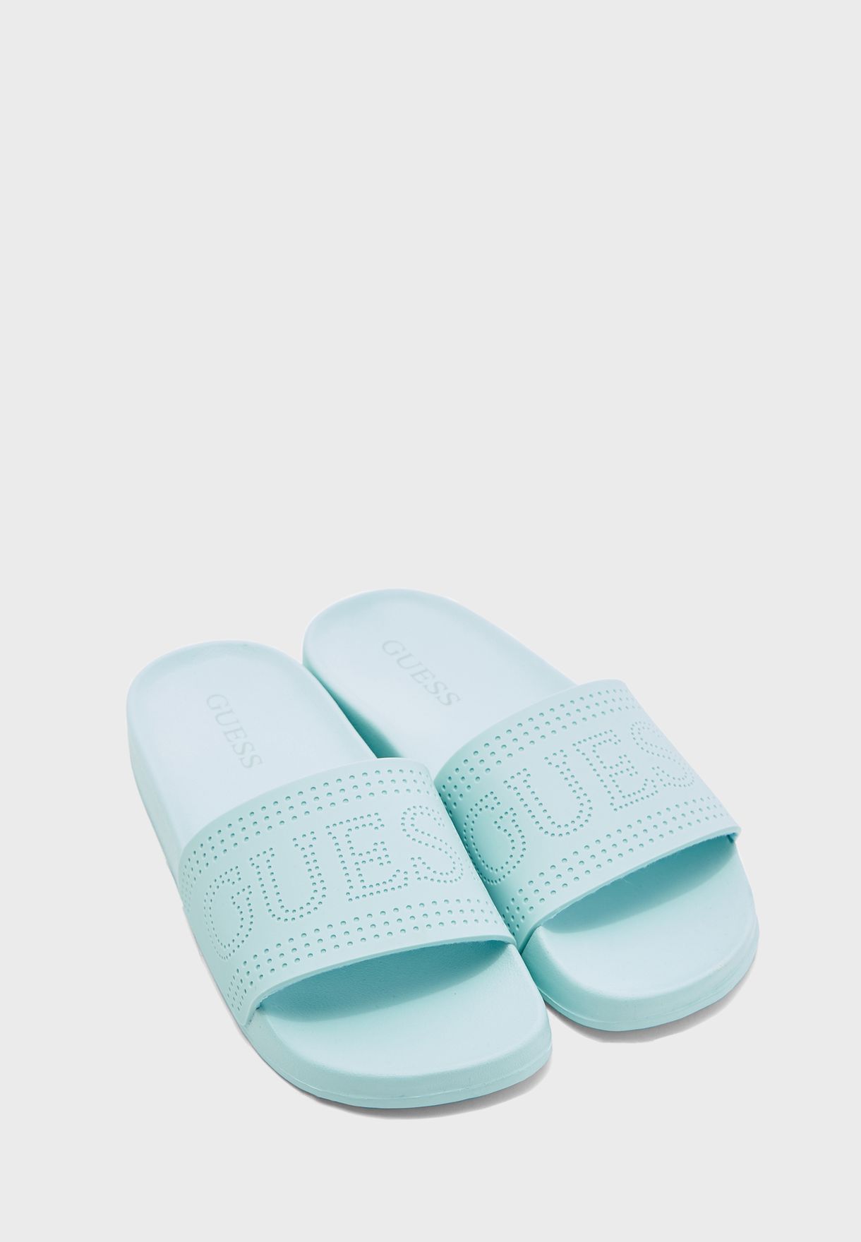 Buy Guess blue Saki Flat Sandal for 