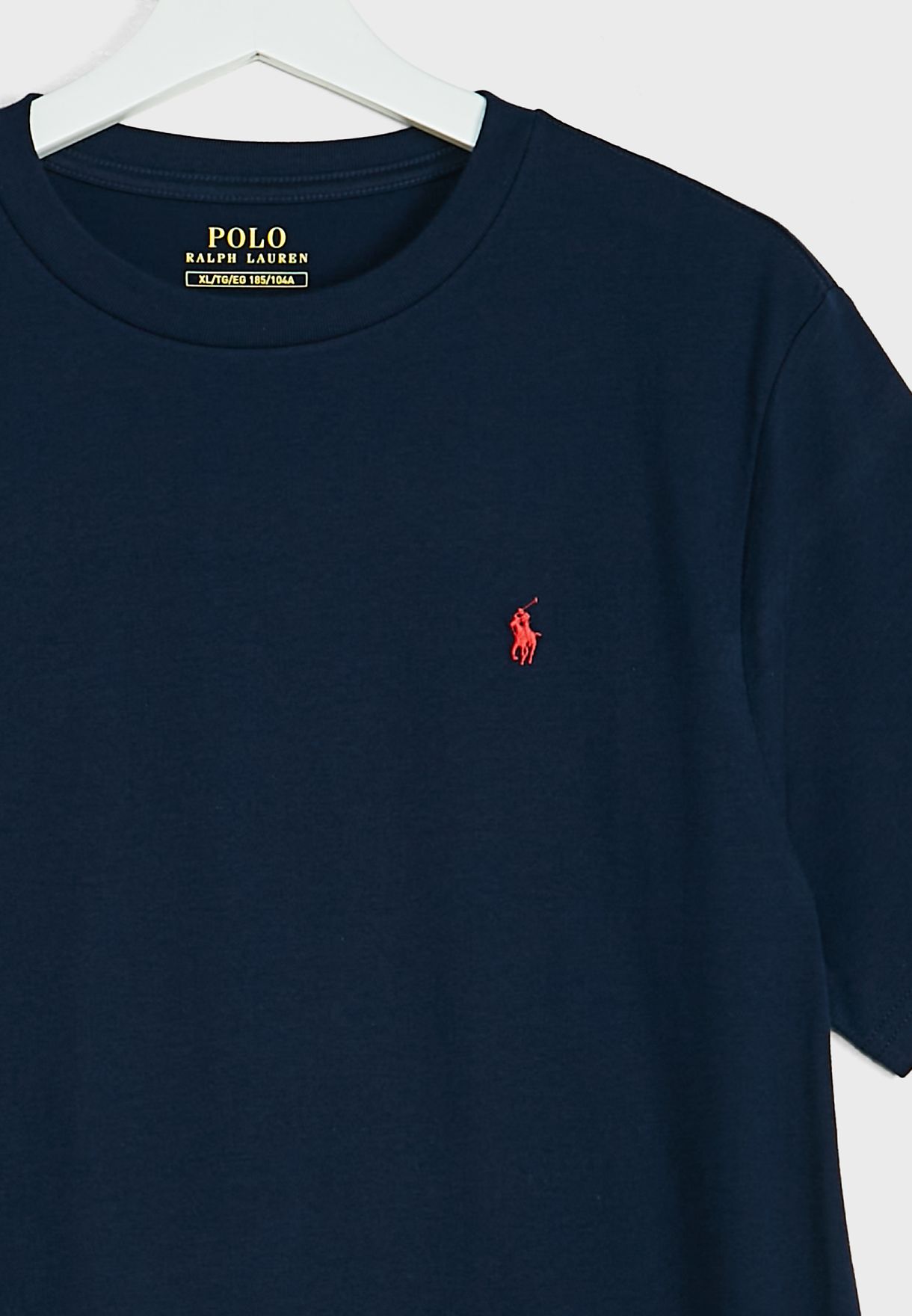 Buy Polo Ralph Lauren navy Kids Essential T-Shirt for Kids in Riyadh, Jeddah