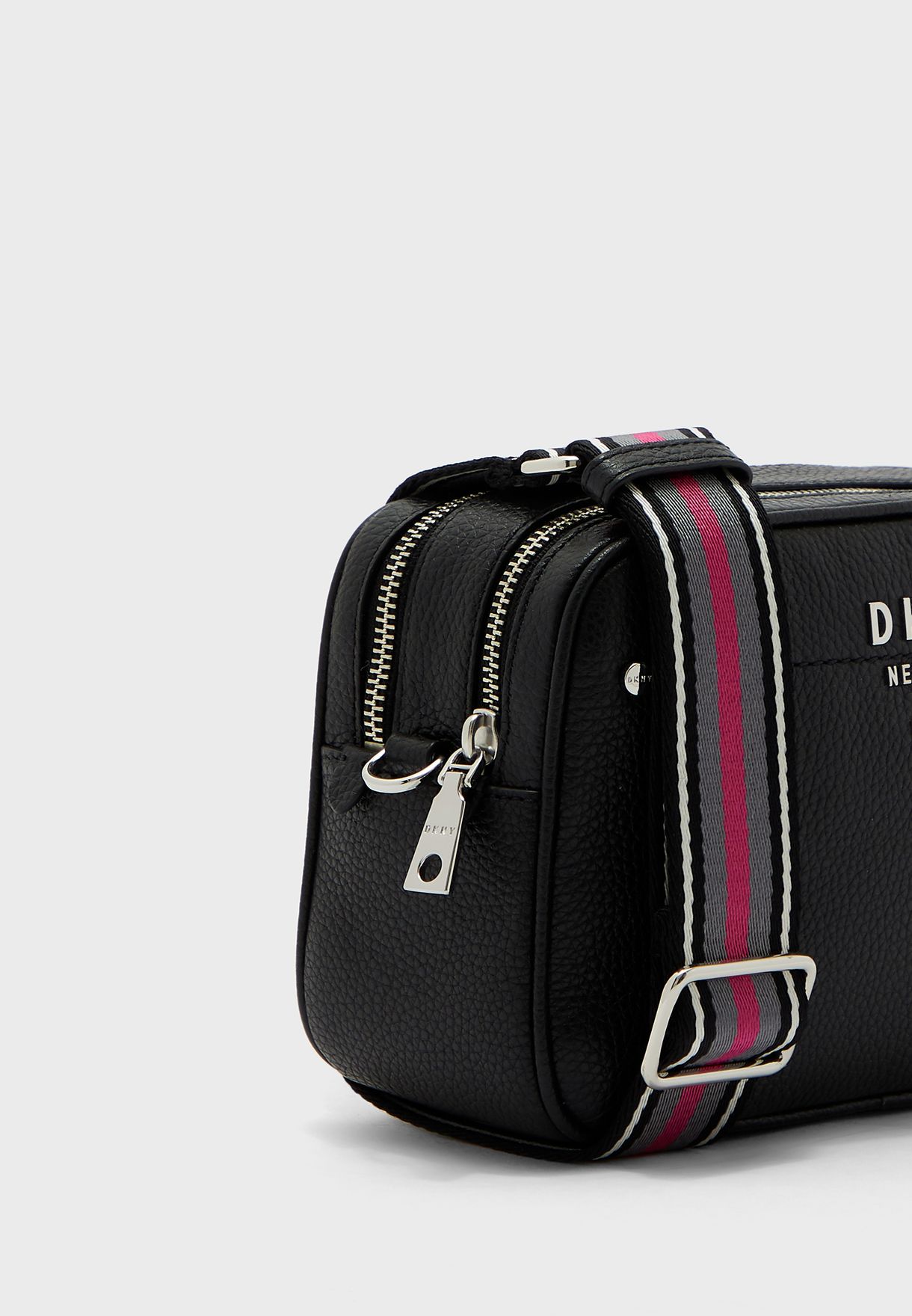 dkny erin camera bag black