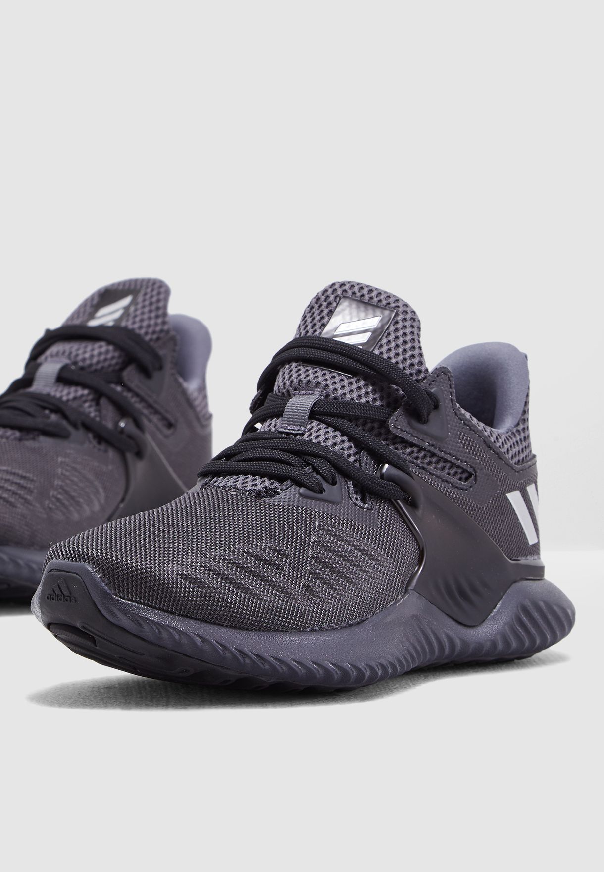 adidas black Youth Alphabounce Beyond 