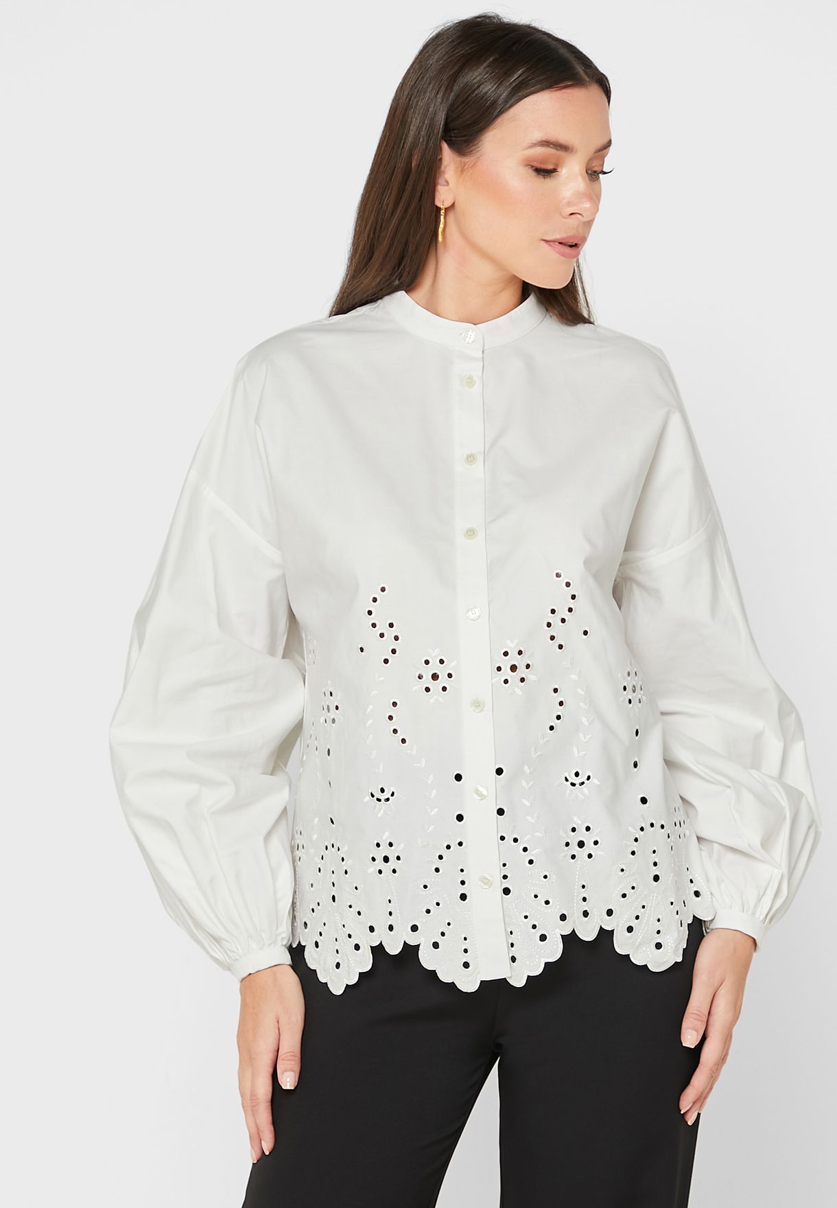 ted baker white shirt womens