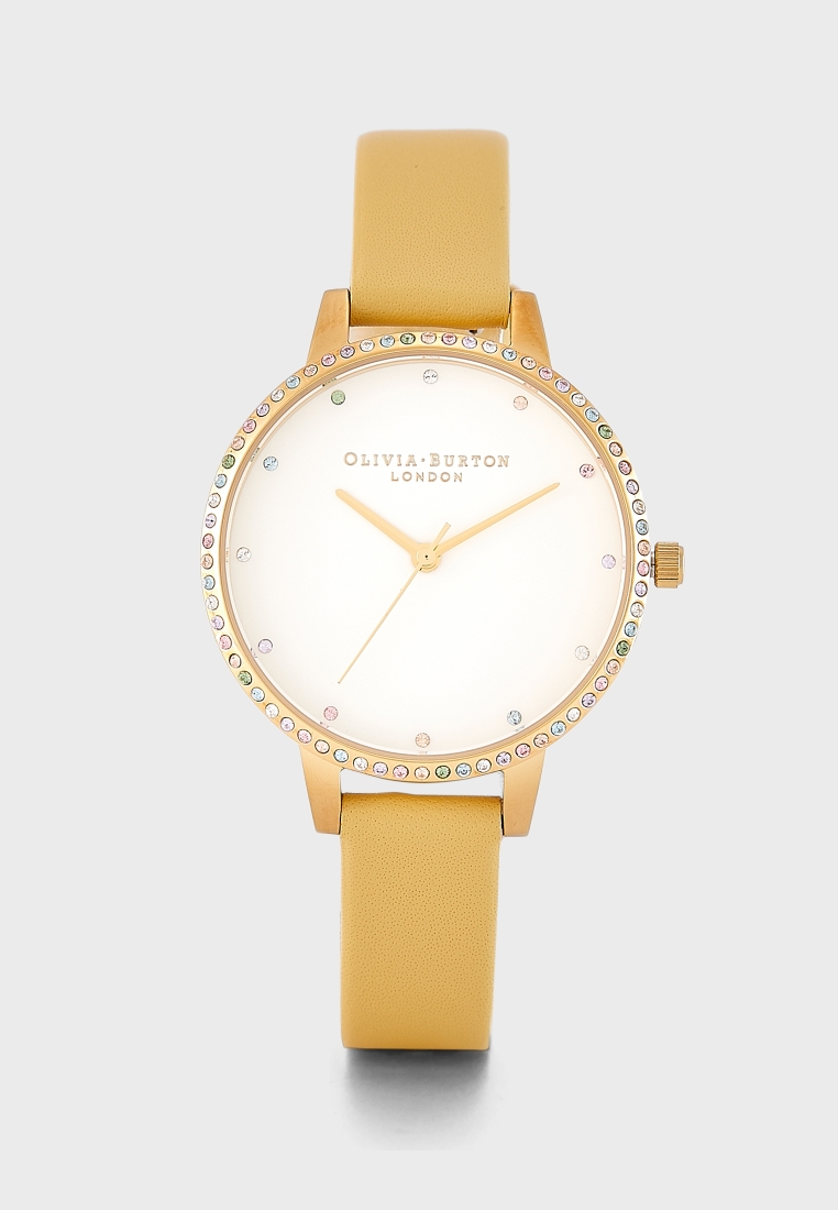 Buy Olivia Burton gold Ob16Rb20 Analog Watch for Women in MENA