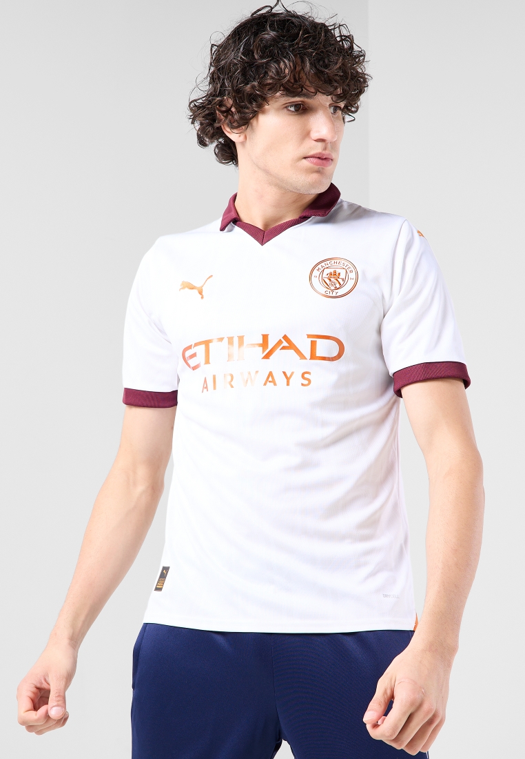 Puma Manchester City 2023 Away Authentic Jersey - FutFanatics