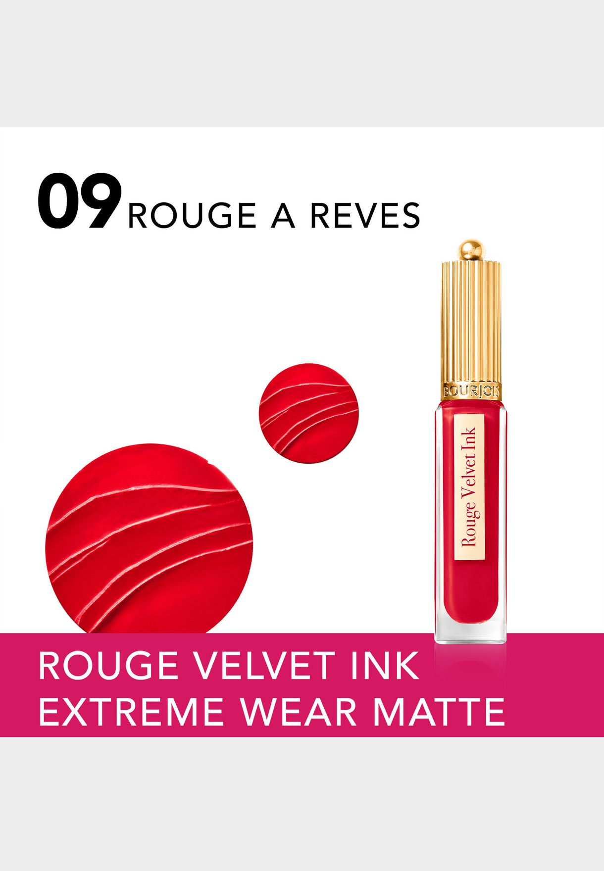 Rouge Velvet Ink Matte Liquid Lipstick 09 Rouge à