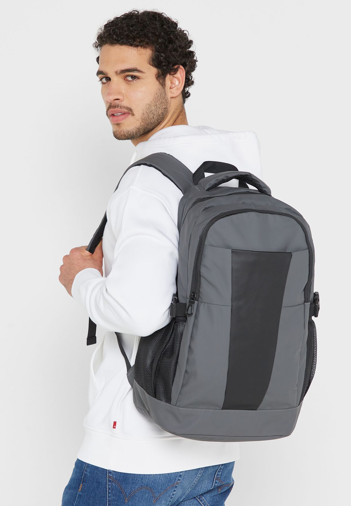 Backpack With Laptop Partition And Multiple Pockets