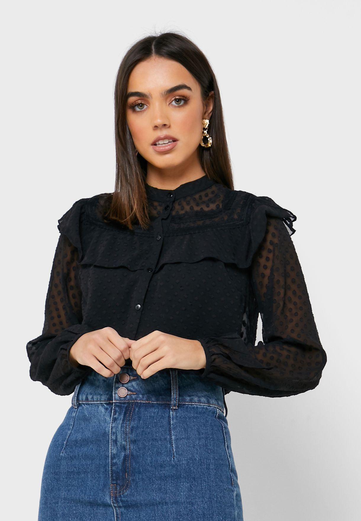 pieces mesh top