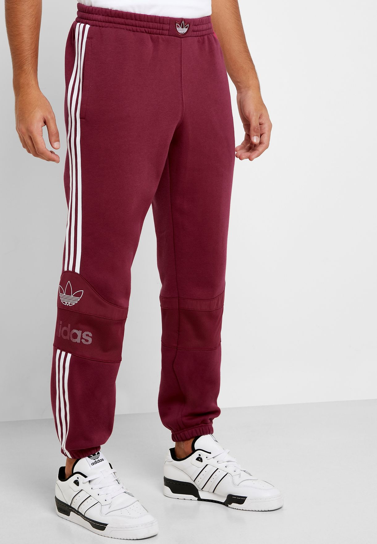 adidas purple sweatpants