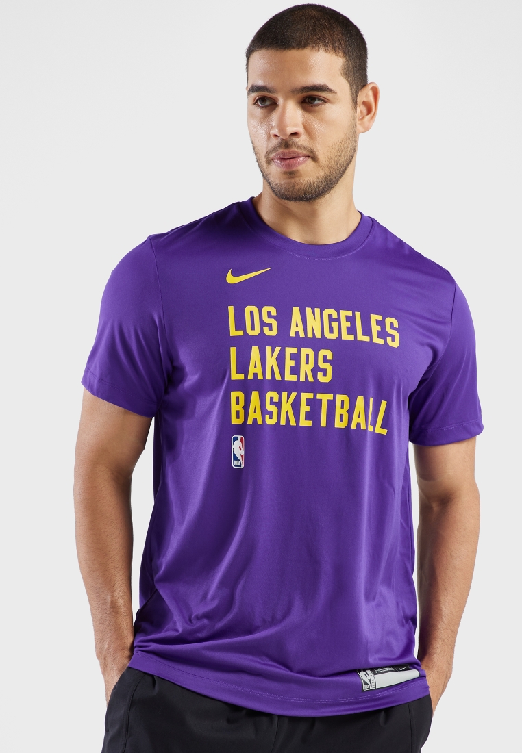 Buy Nike purple LA Lakers T-Shirt for Men in Manama, Riffa