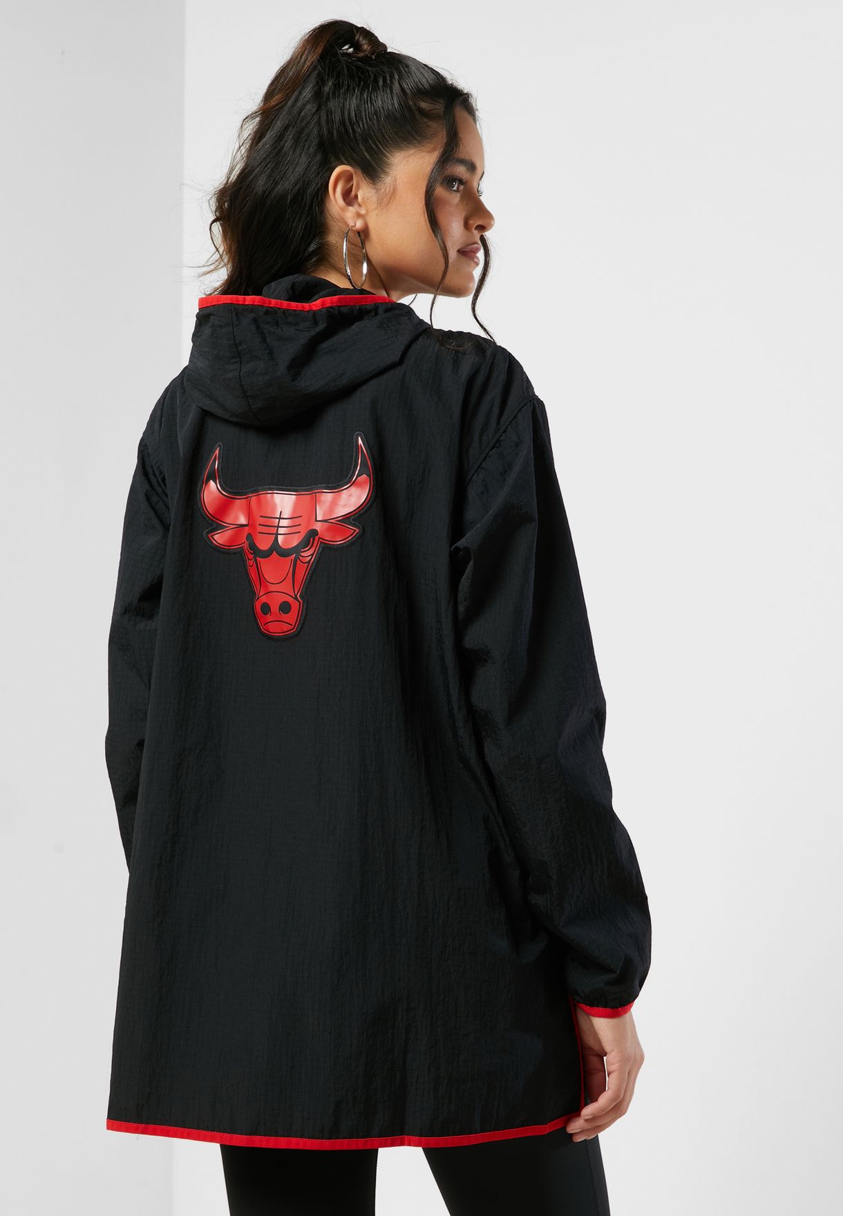 chicago bulls anorak jacket