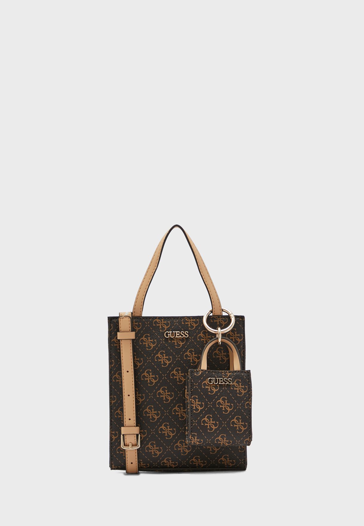 guess picnic detach drop tote