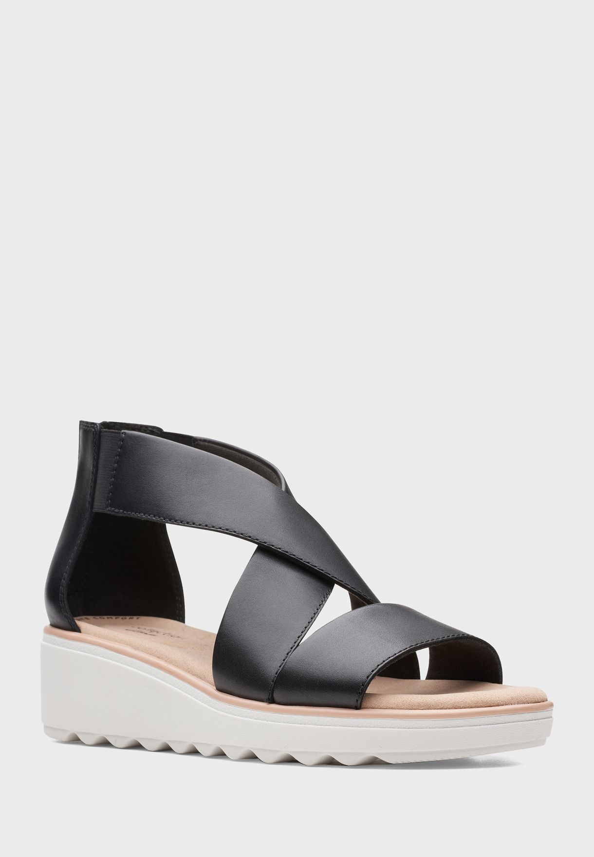 Buy Clarks black Jillian Rise Sandal for Women in MENA, Worldwide