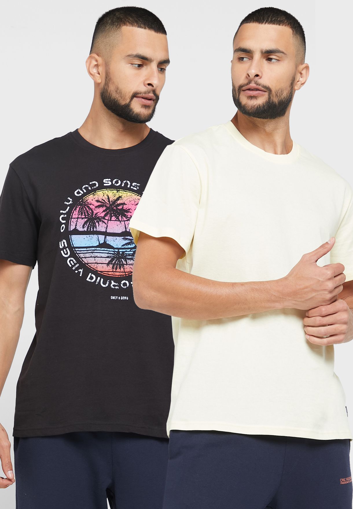 2 Pack Crew Neck T-Shirt