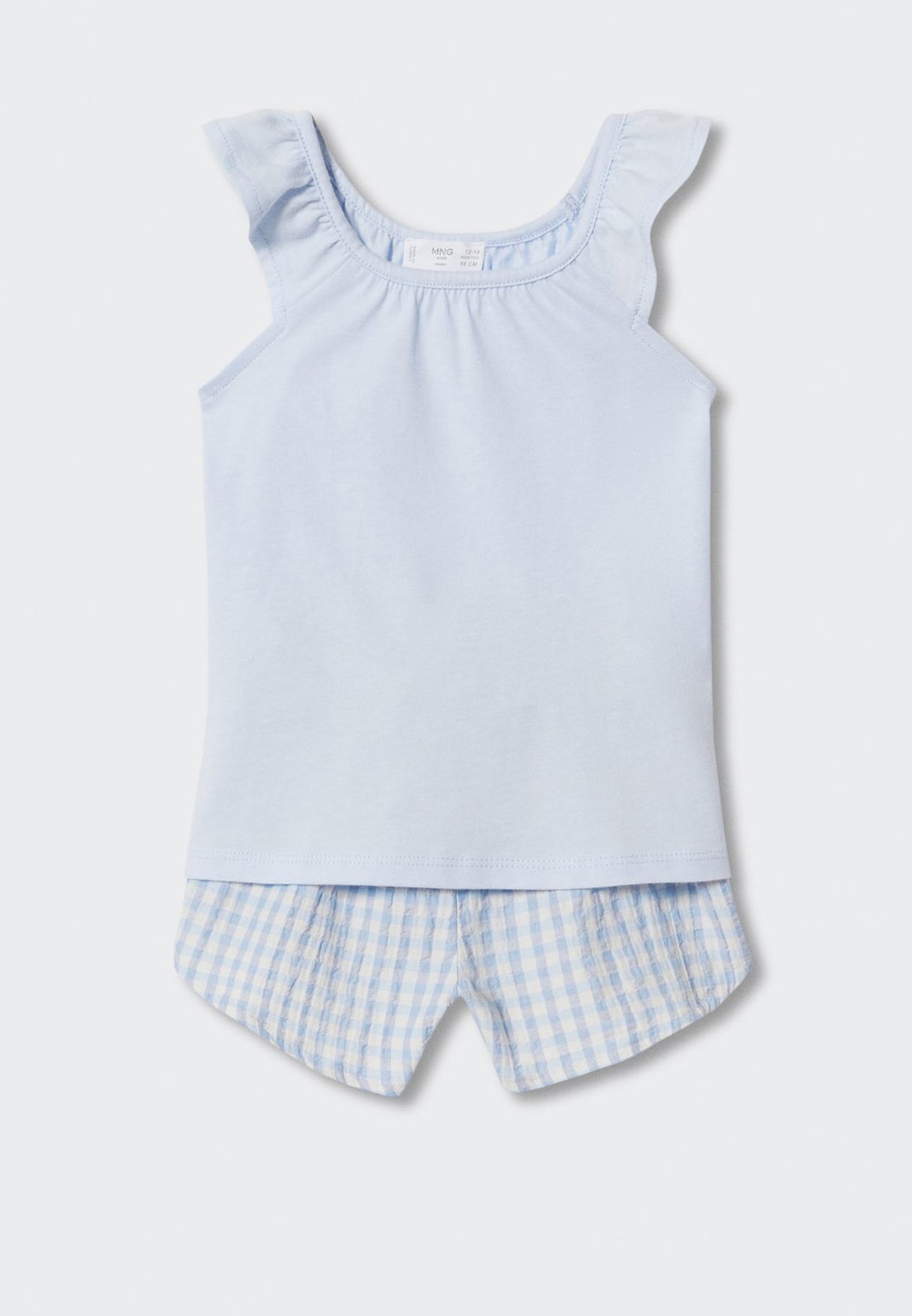 Infant Checked Pyjama Set