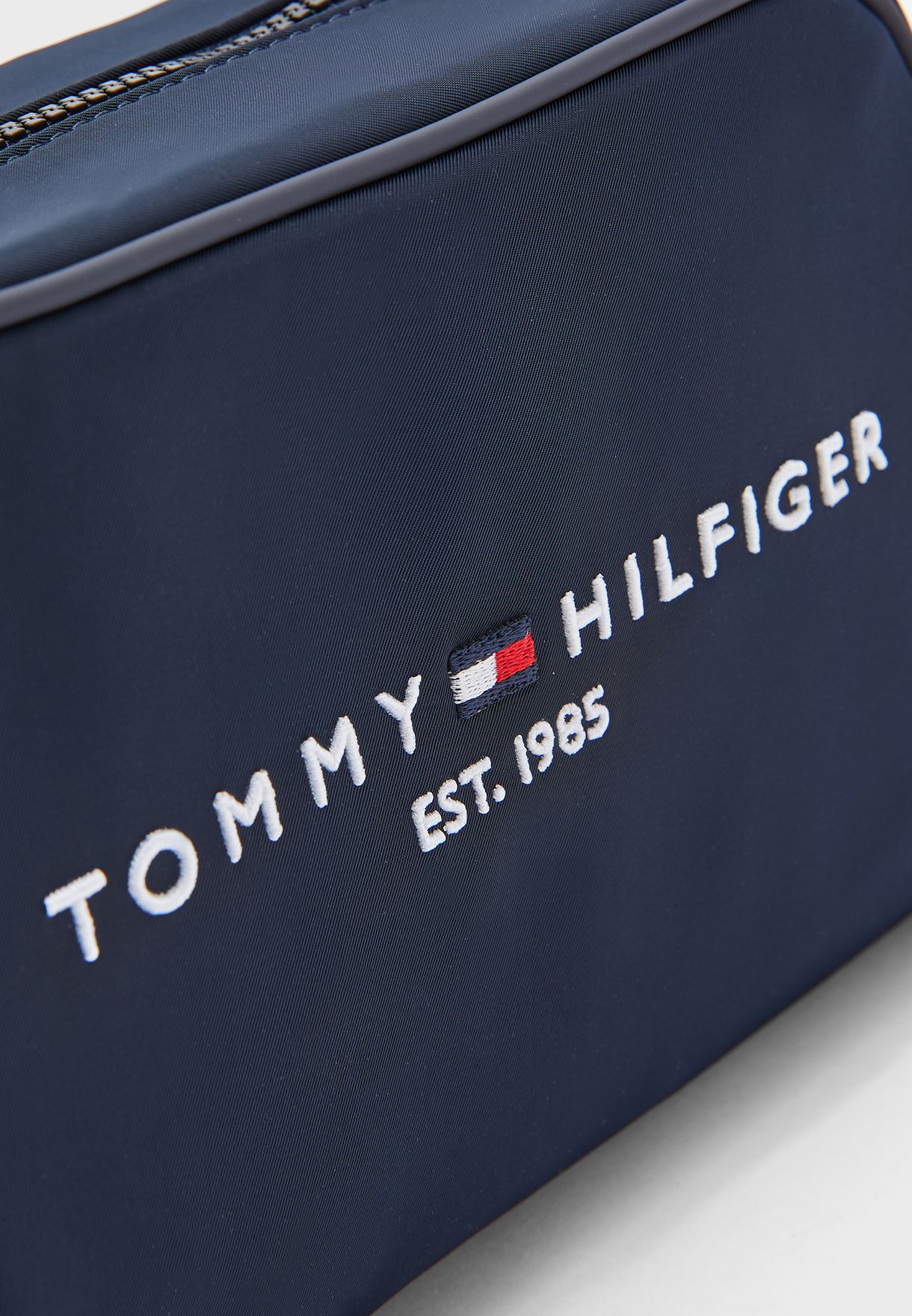 Buy Tommy Hilfiger blue Established Toiletry Bag for Men in Manama, Riffa