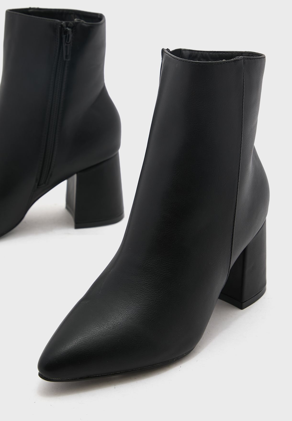 Block Heel Chelsea Boots