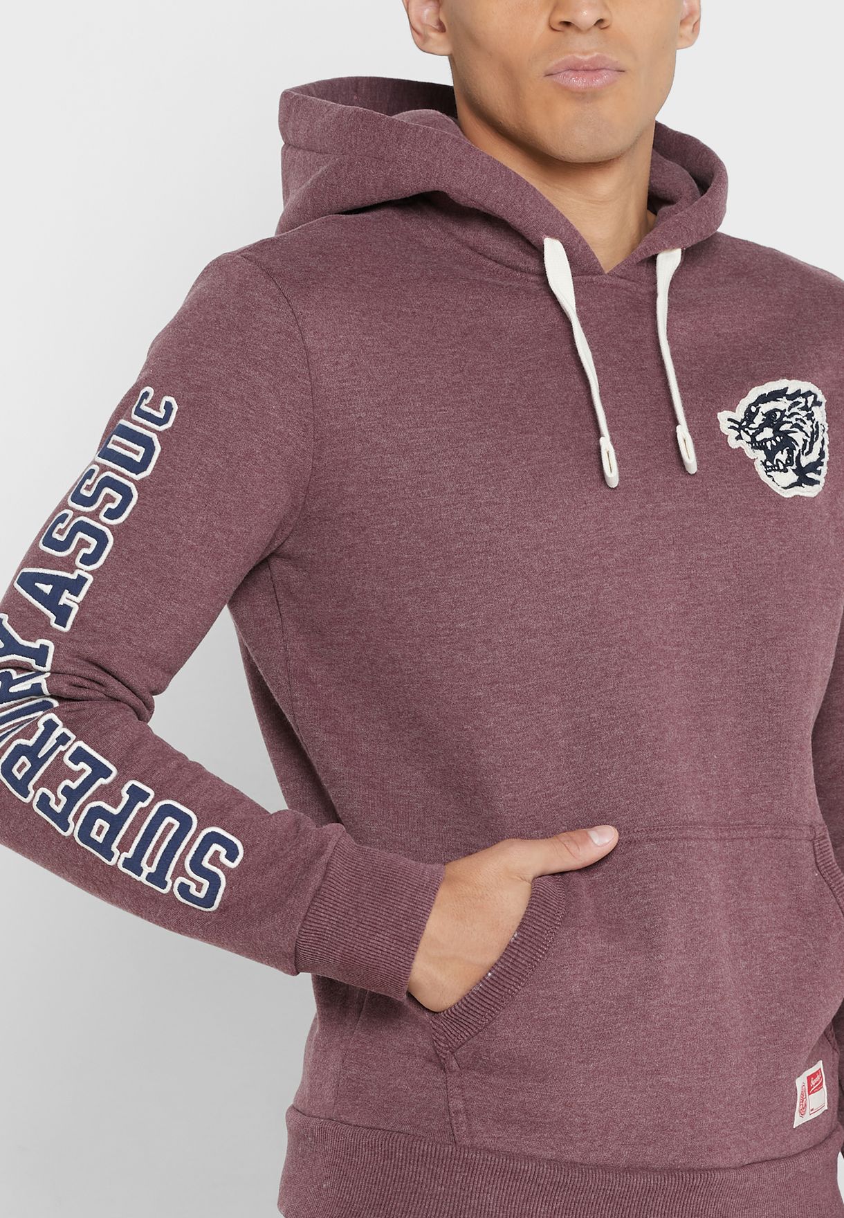 Logo Sleeve Hoodie