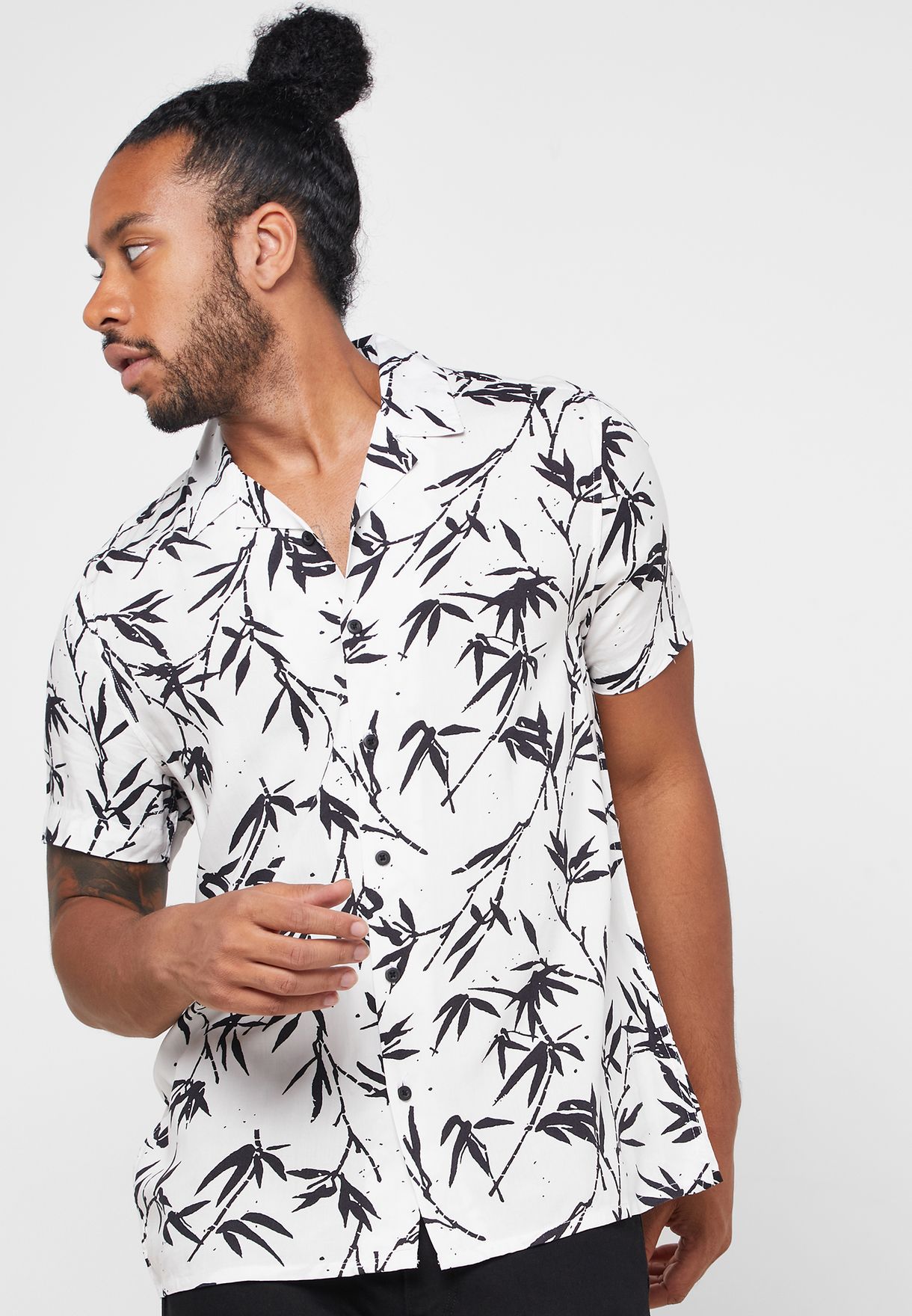 bamboo print shirt