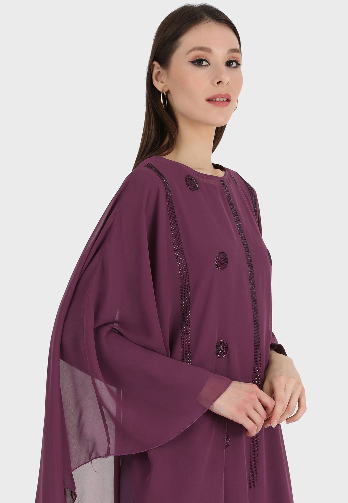 Longline Knitted Abaya