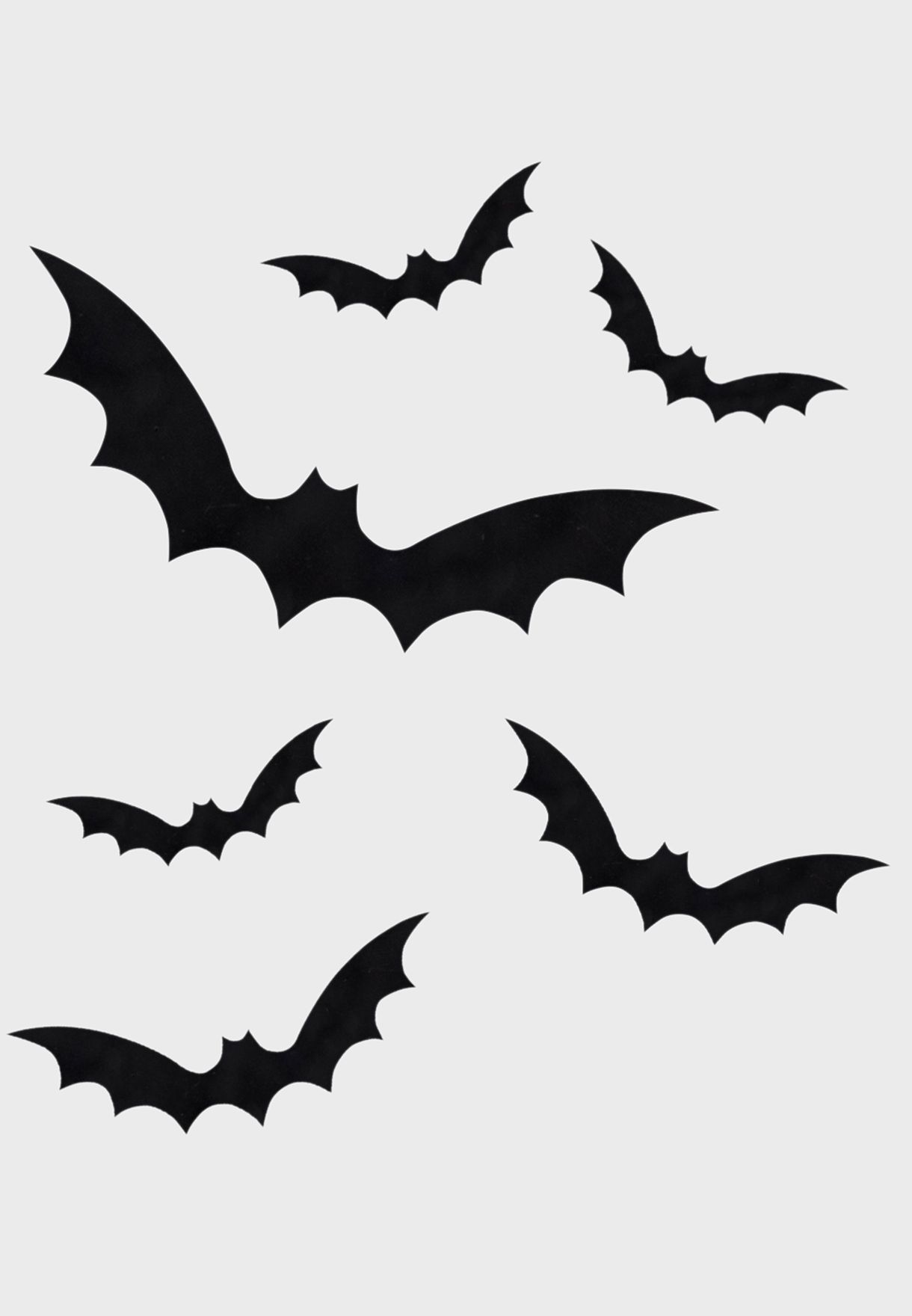 Halloween Bats Window Stickers