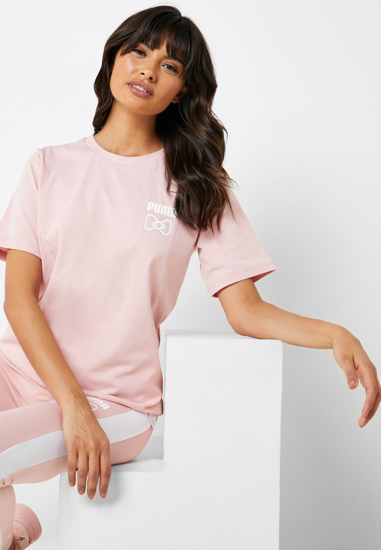 pink puma outfit