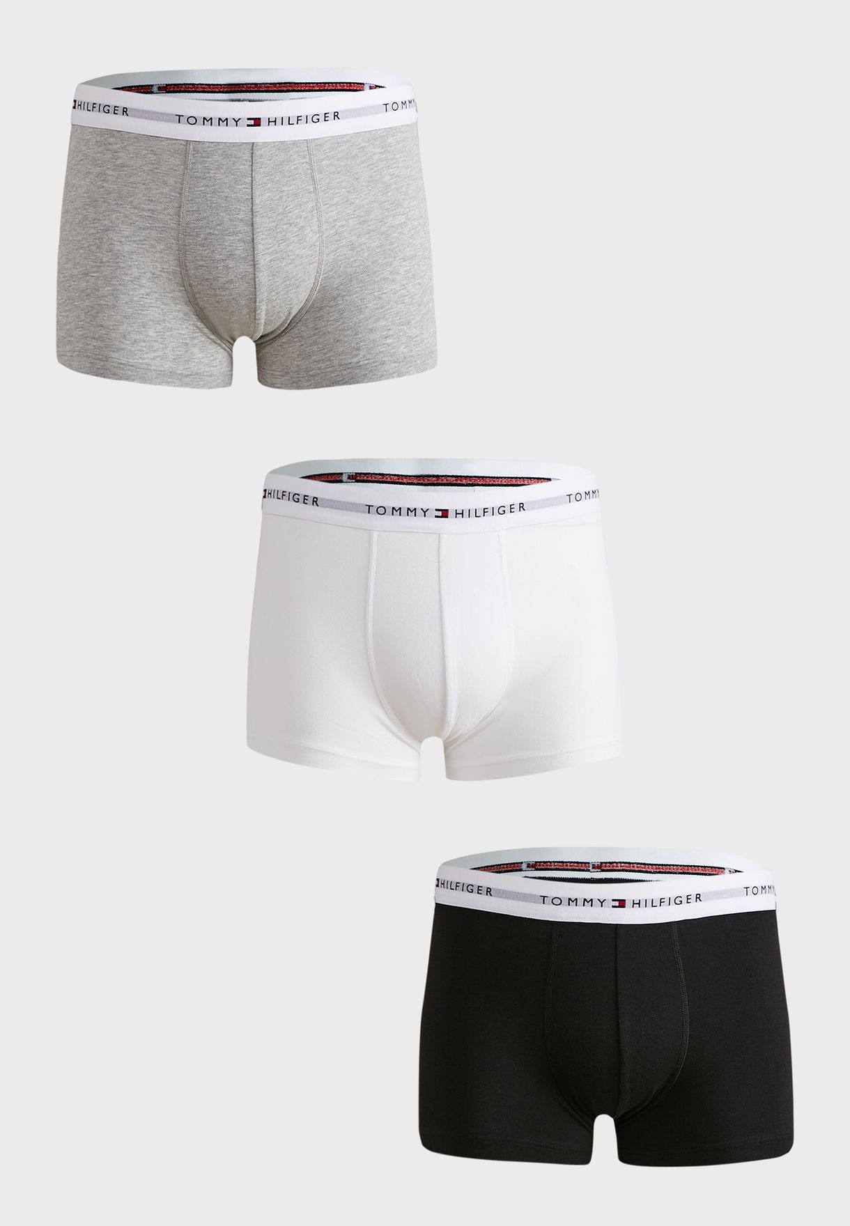 3 Pack Logo Band Trunks