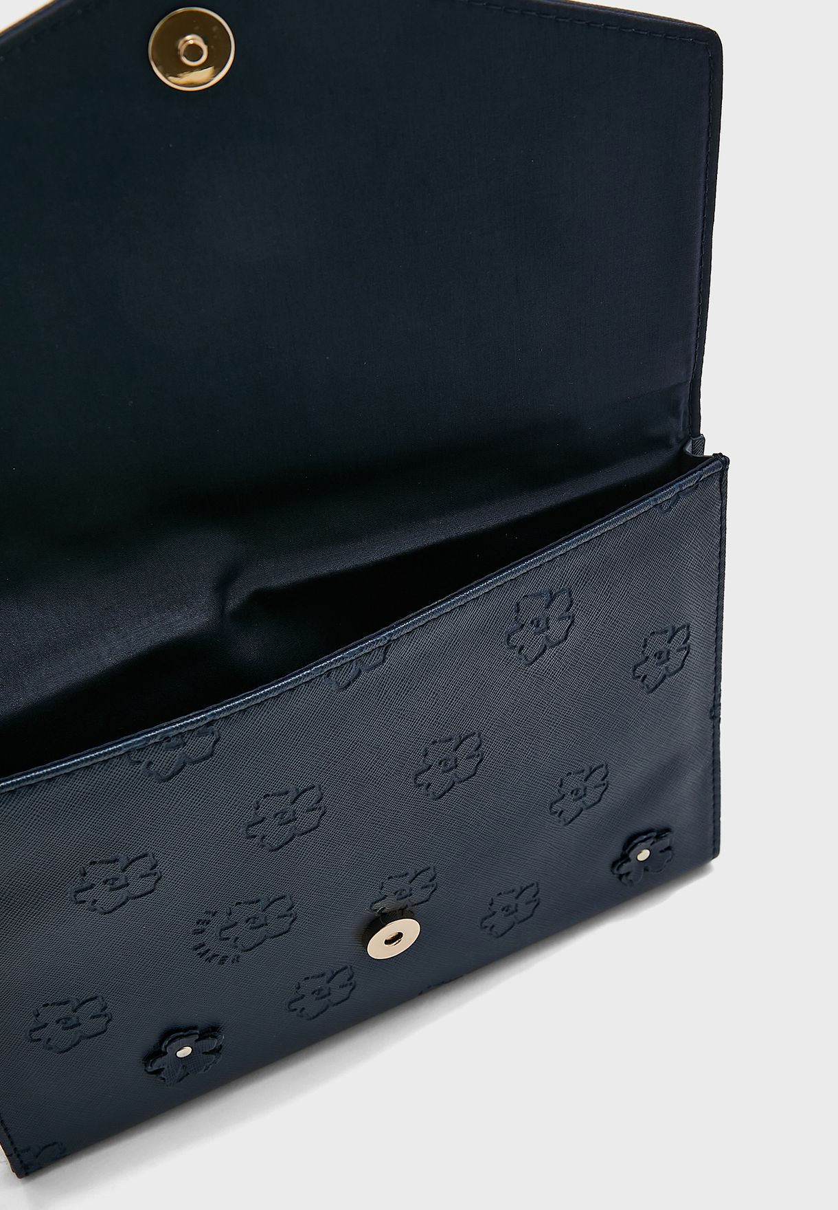 Applique Floral Pouch