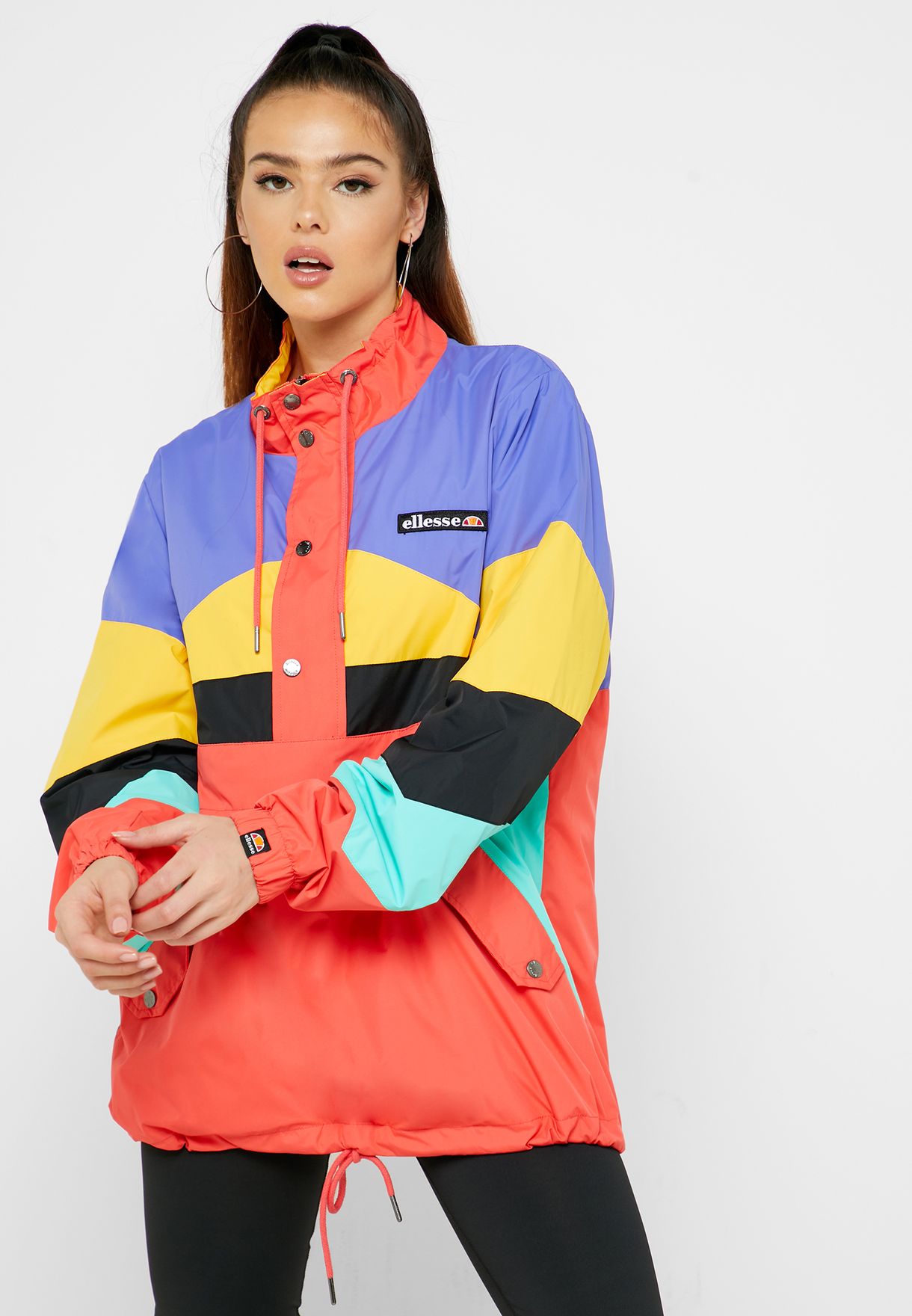 ellesse multi coloured jacket