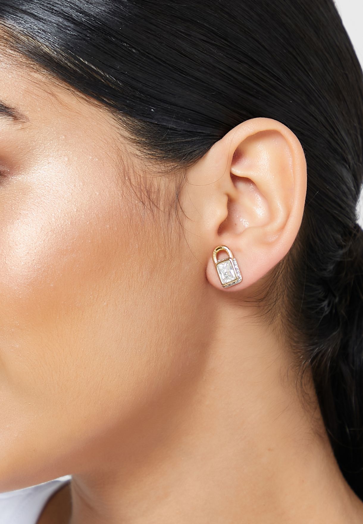 Padlock Stud Earrings