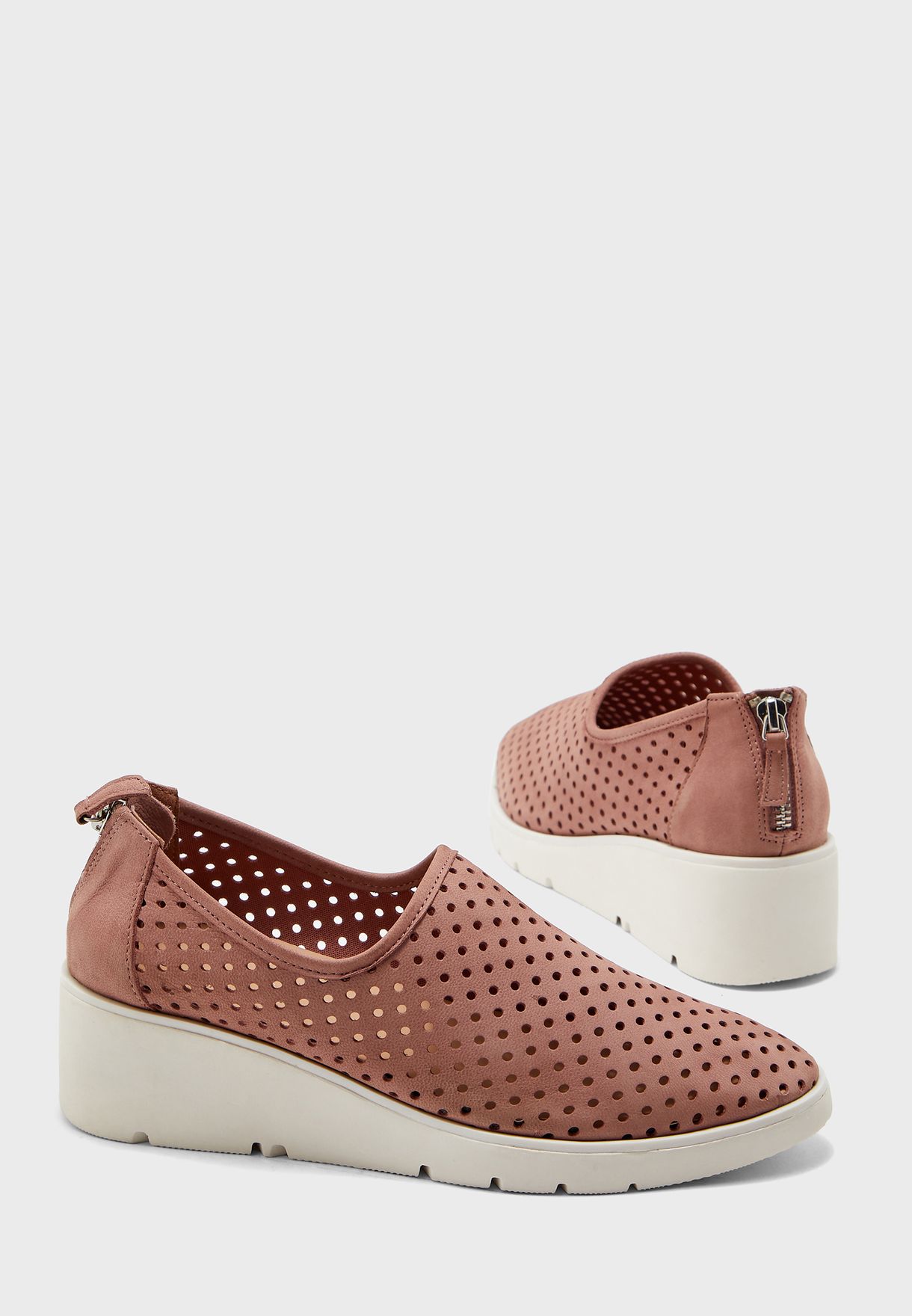 steve madden pink slip ons