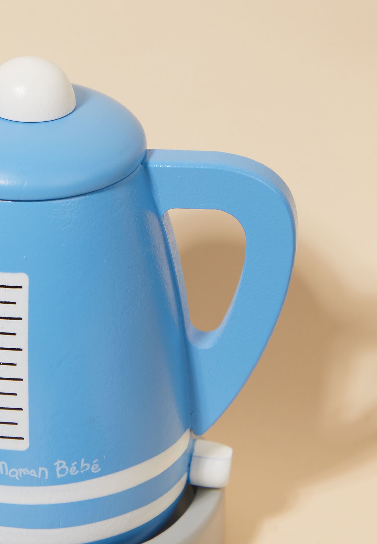 Wooden Kettle And Tea Cups