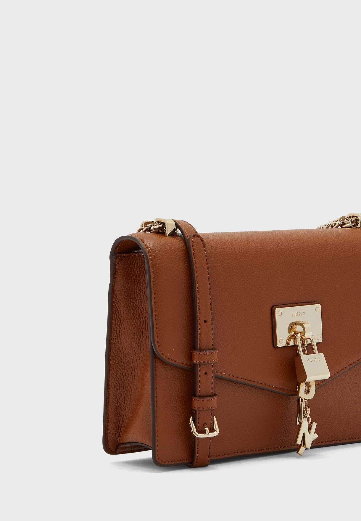 Leather Flap Crossbody Bag
