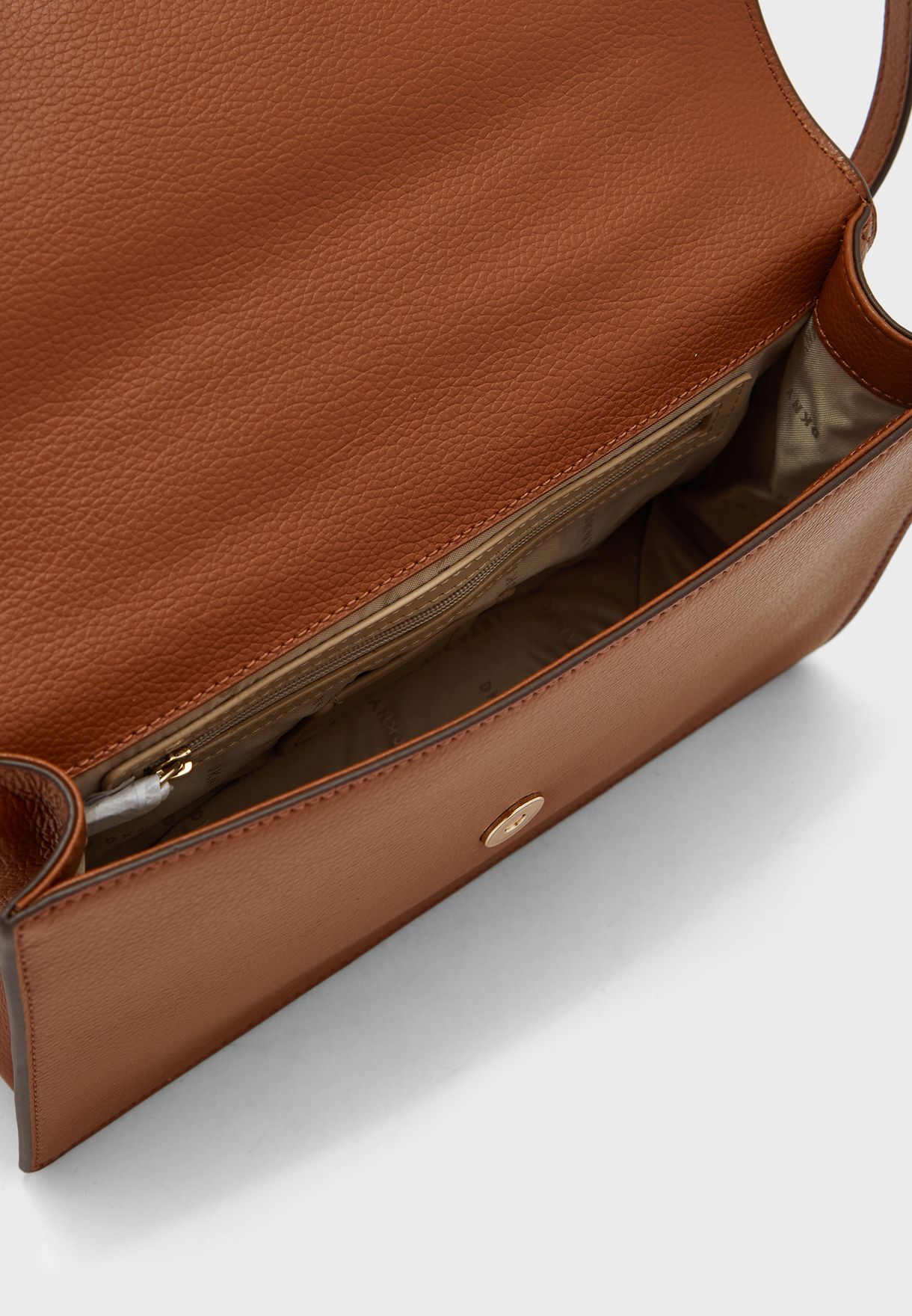 Leather Flap Crossbody Bag