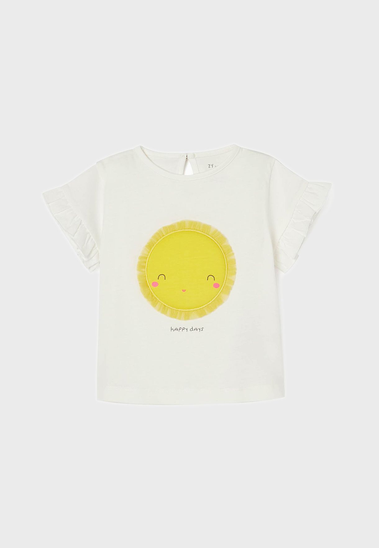 Infant Sun Detail T-Shirt
