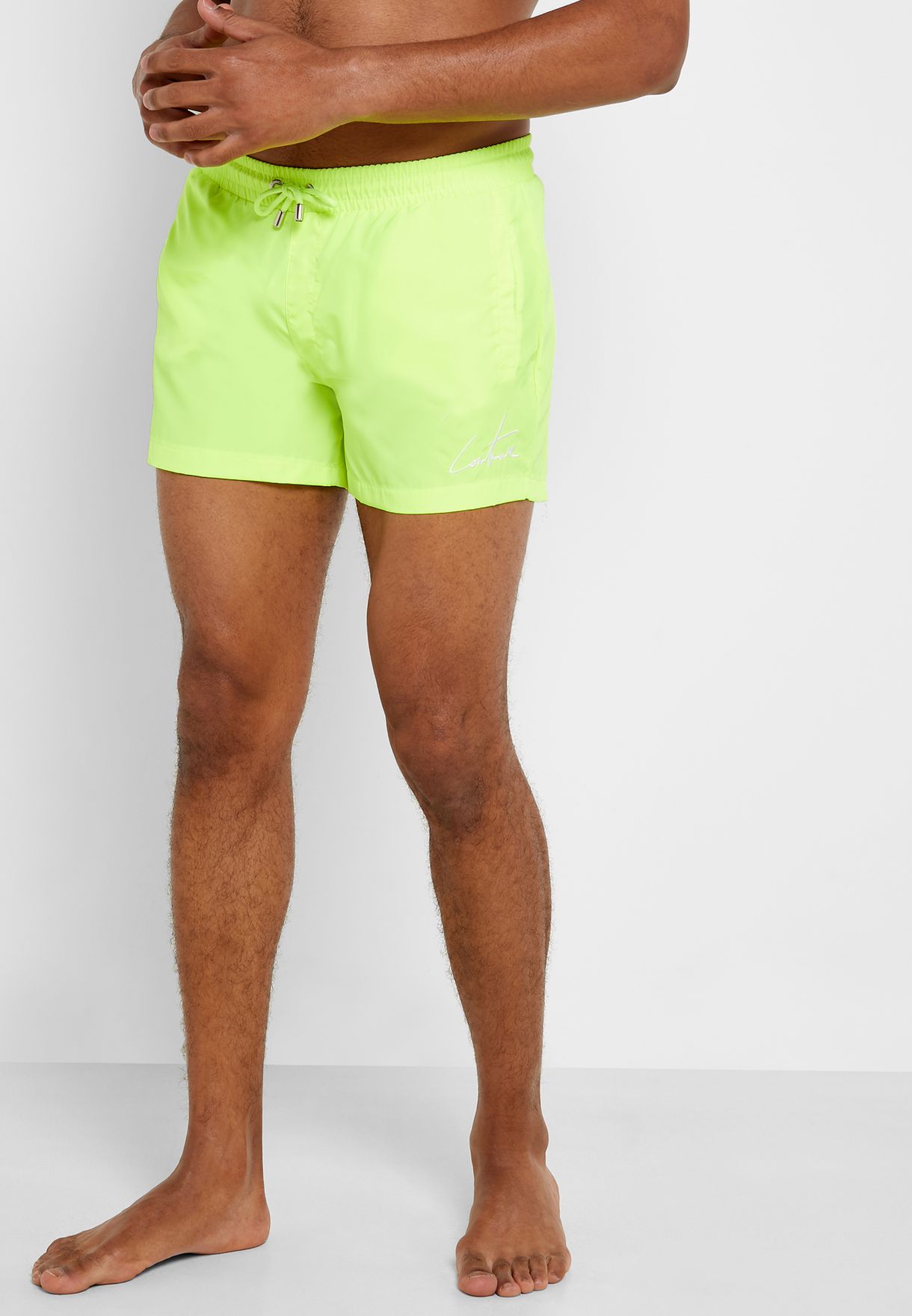 couture swim shorts